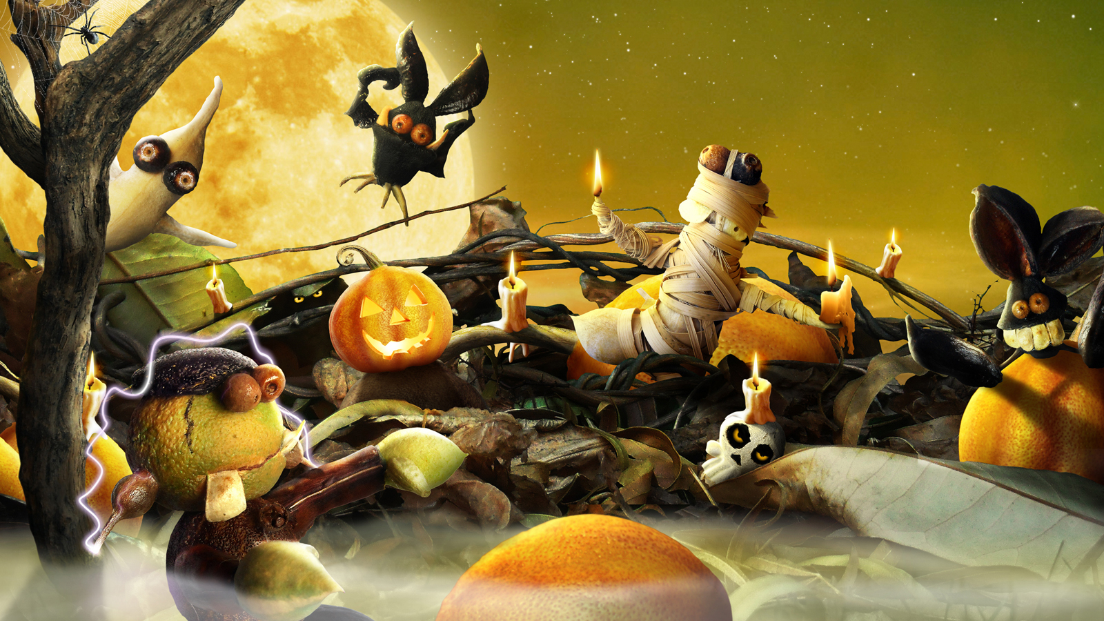 1600x900 Free Halloween Wallpaper, Desktop