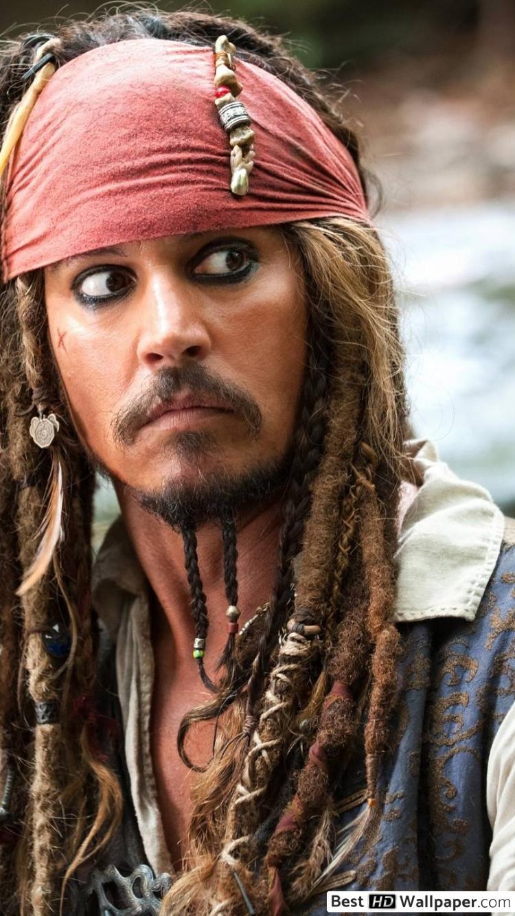 750x1340 Pirates of the Caribbean movie Sparrow HD wallpaper download, Phone