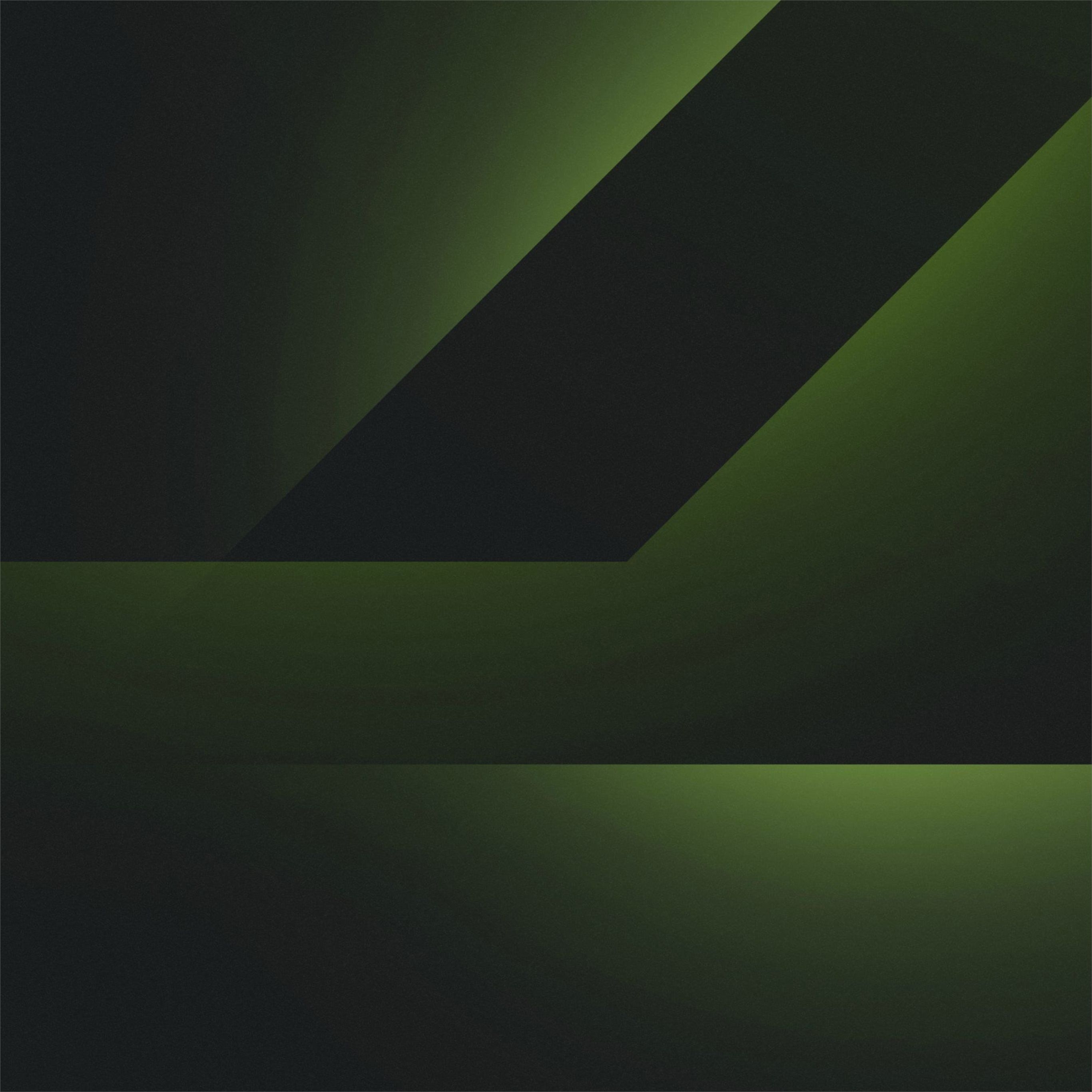 2740x2740 abstract dark green 4k iPad Air Wallpaper Free Download, Phone