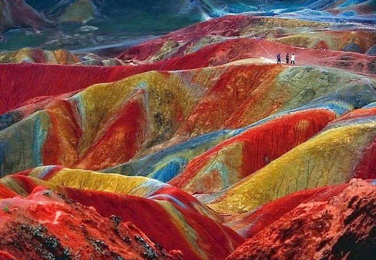 1500x1040 Rainbow Mountains Zhangye Danxia Landform, China, Desktop