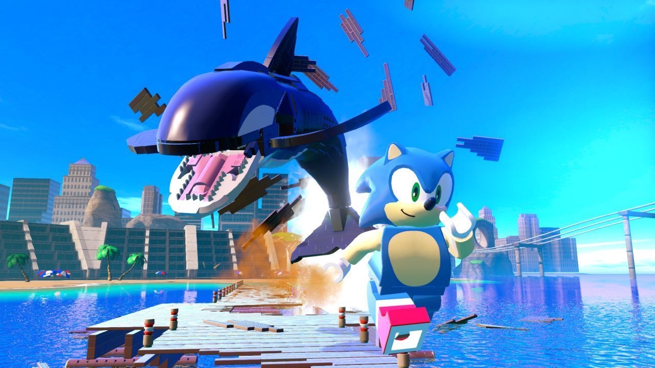 1280x720 Lego Sonic Emerald Coast. Sonic, Lego dimensions, Ps4 review, Desktop