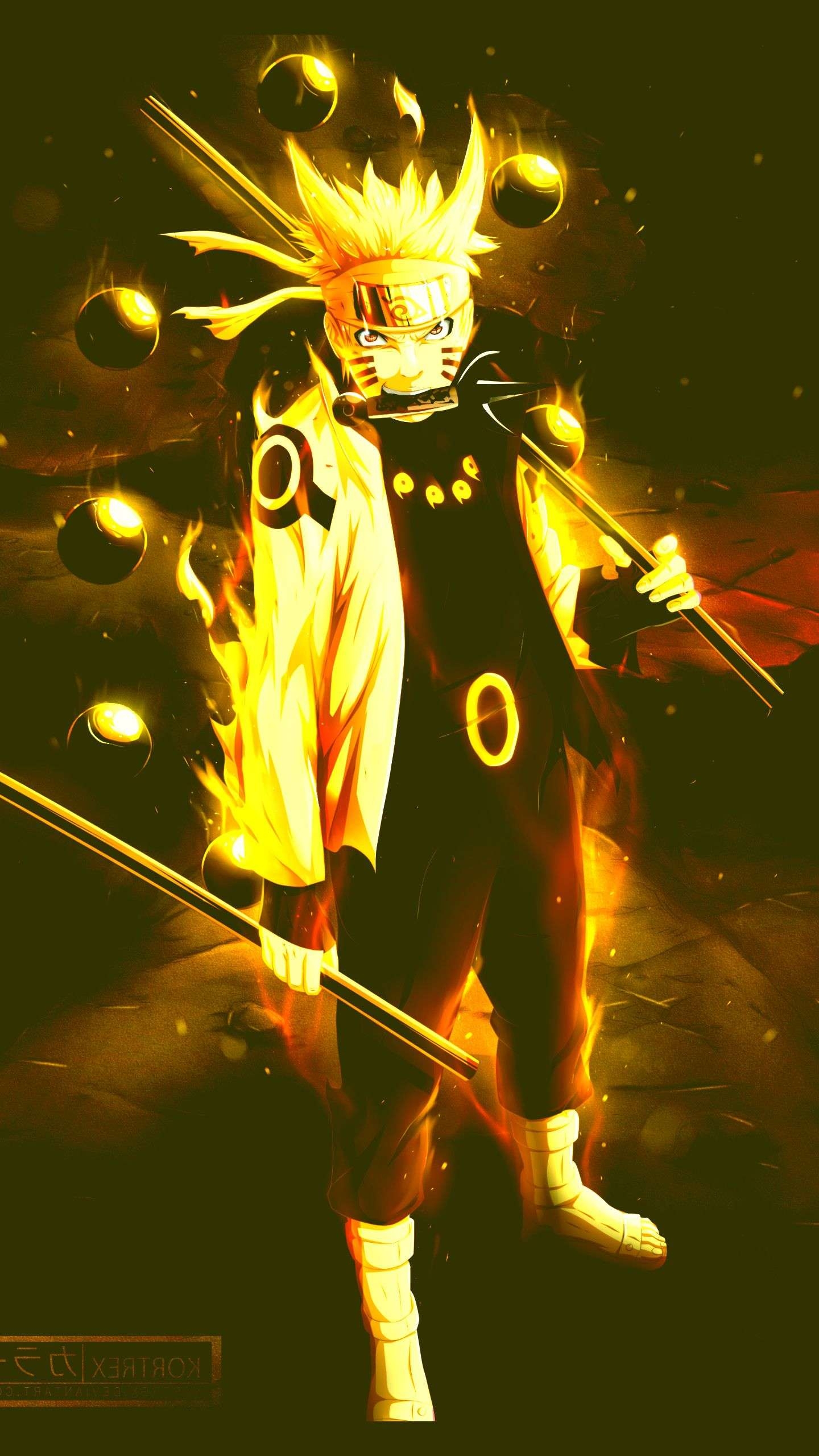 1440x2560 Naruto Shippuden Wallpaper 4k iPhone, Phone