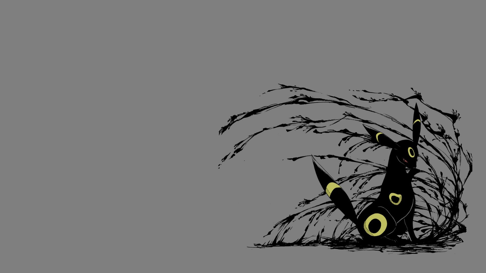 1920x1080 Simplistic Umbreon Wallpaper, Desktop