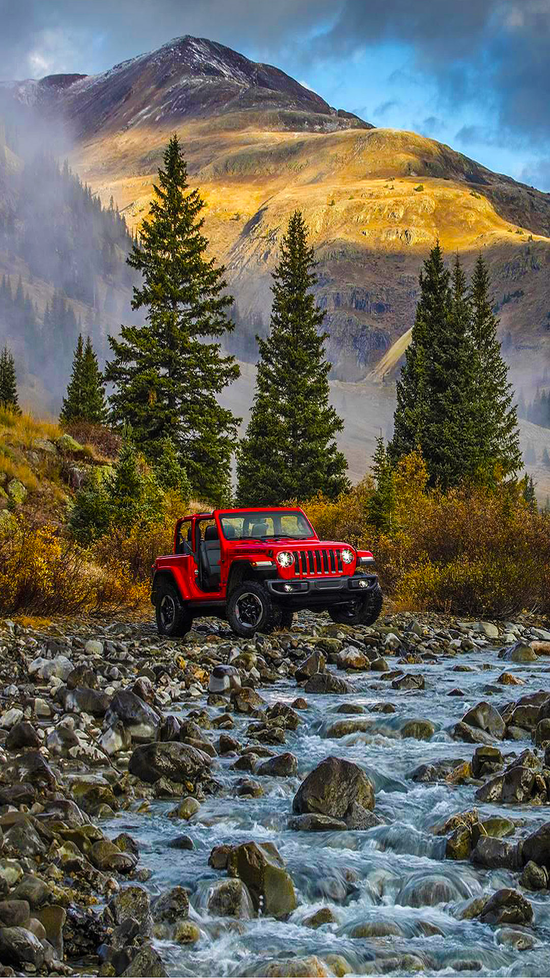 1080x1920 Jeep Wrangler Car Mobile Phone Wallpaper, Phone