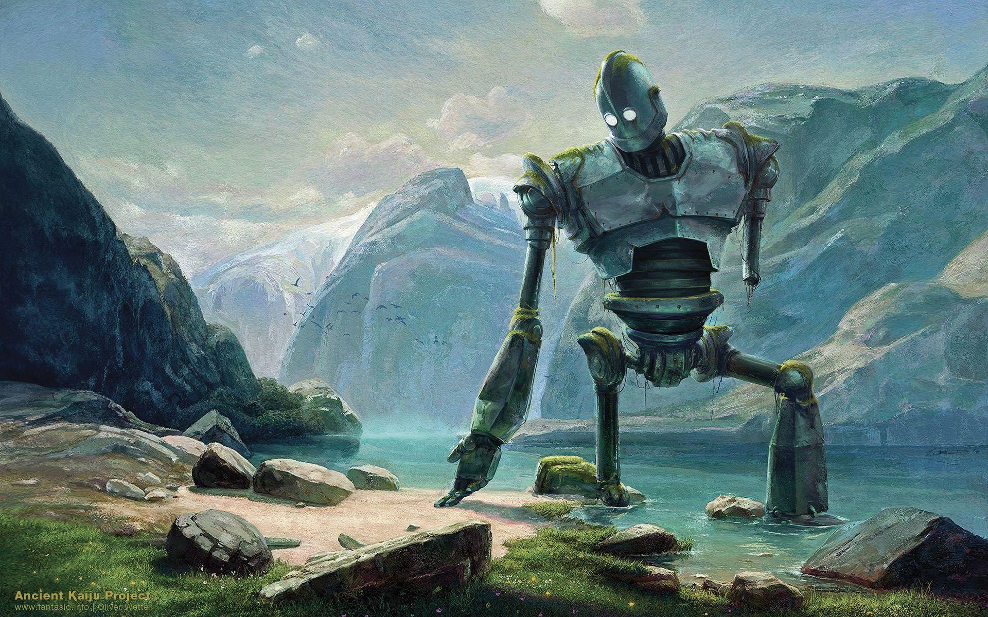 1920x1200 Abandoned Iron Giant At Lake In Swiss Mountains, Desktop