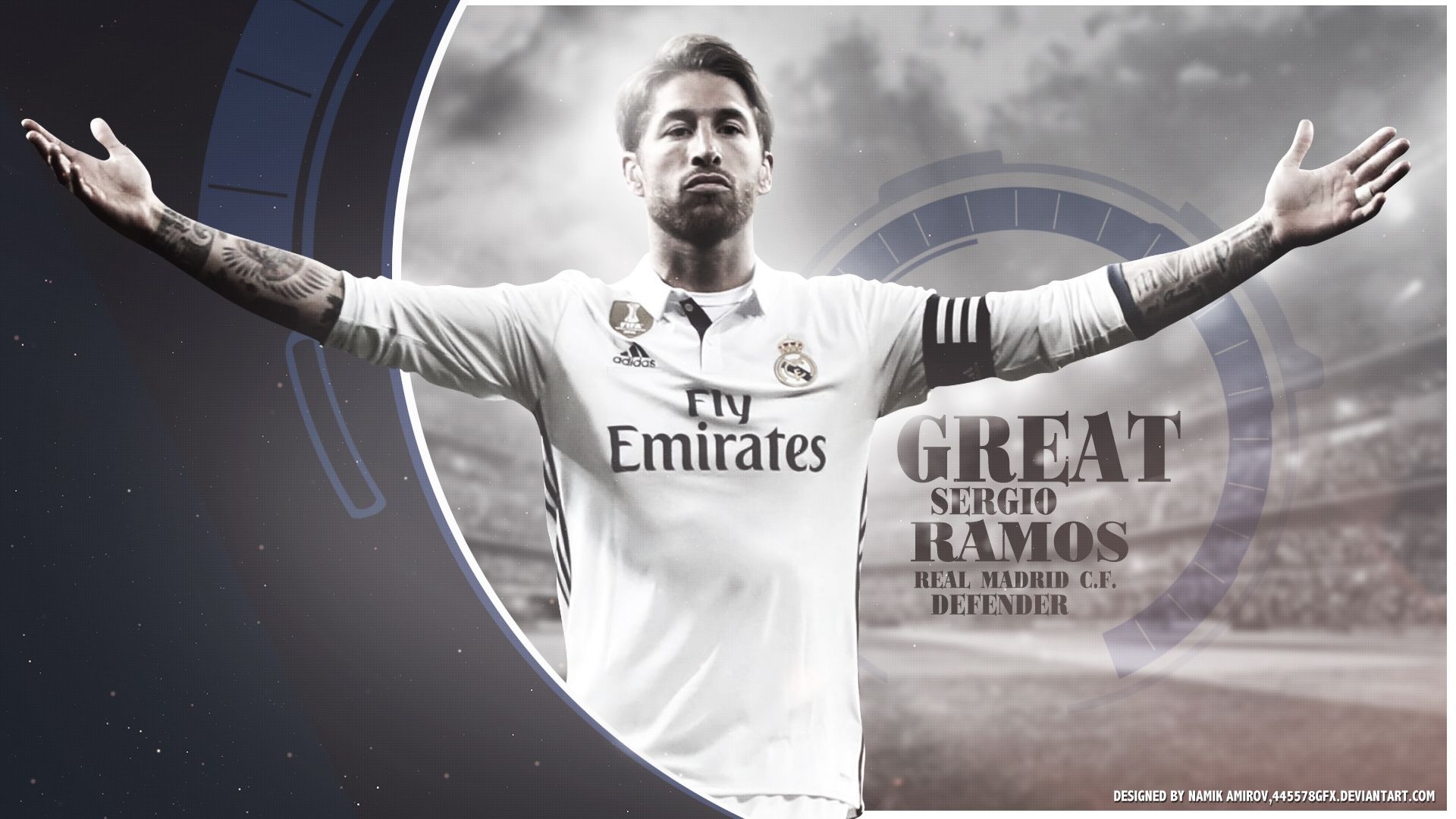 1920x1080  Sergio Ramos wallpaper free HD widescreen, Desktop