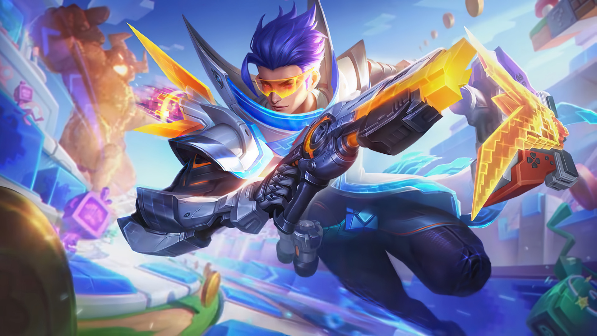 1920x1080 Mobile Legends New Skin Granger Agent Z Review. PinoyGamer Gaming News and. Mobile legend wallpaper, Hero wallpaper, Alucard mobile legends, Desktop