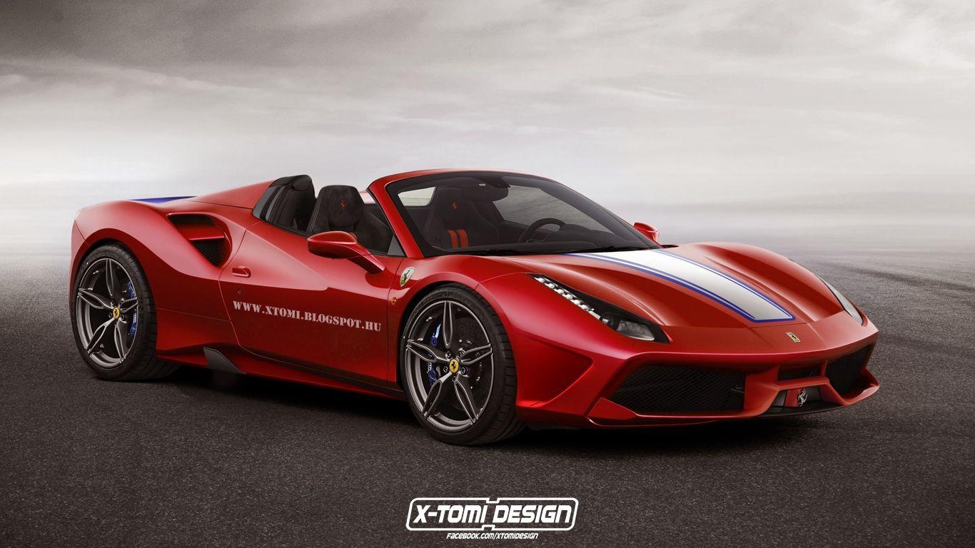 1370x770 Ferrari 488 Spider Speciale / Aperta Rendered, But Will It Be, Desktop