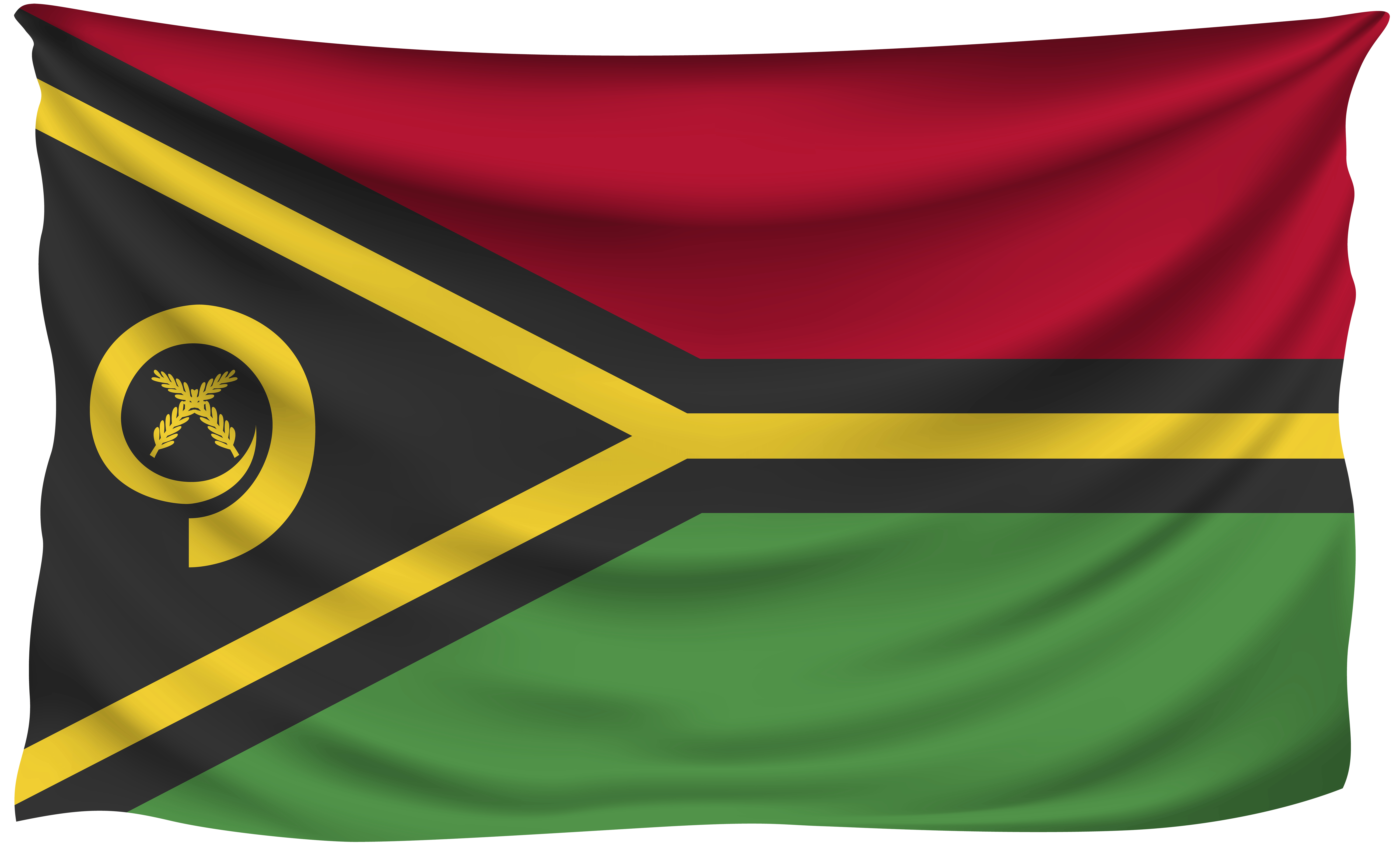 8000x4880 Vanuatu Wrinkled Flag Quality Image, Desktop