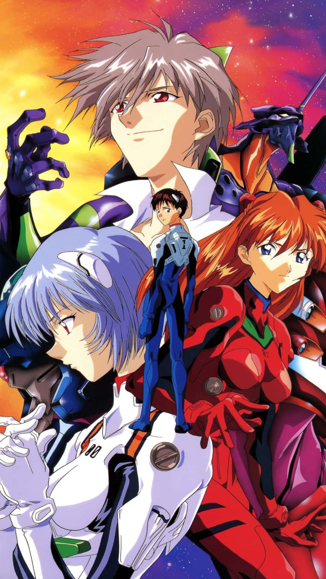 1080x1920 Neon Genesis Evangelion iPhone Wallpaper, Phone