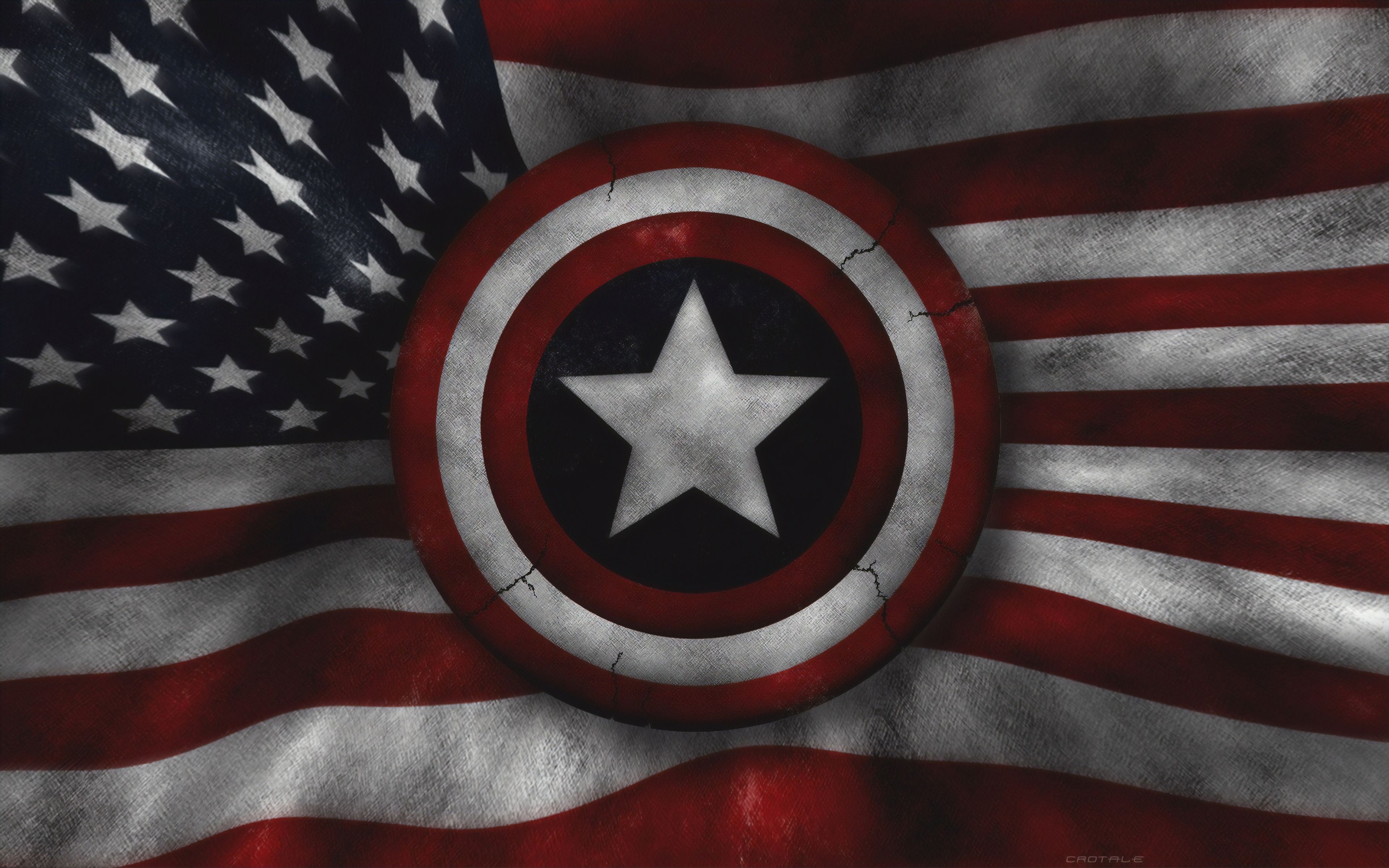 3840x2400 Captain America Us Flag 4k, HD Superheroes, 4k Wallpaper, Image, Background, Photo and Picture, Desktop