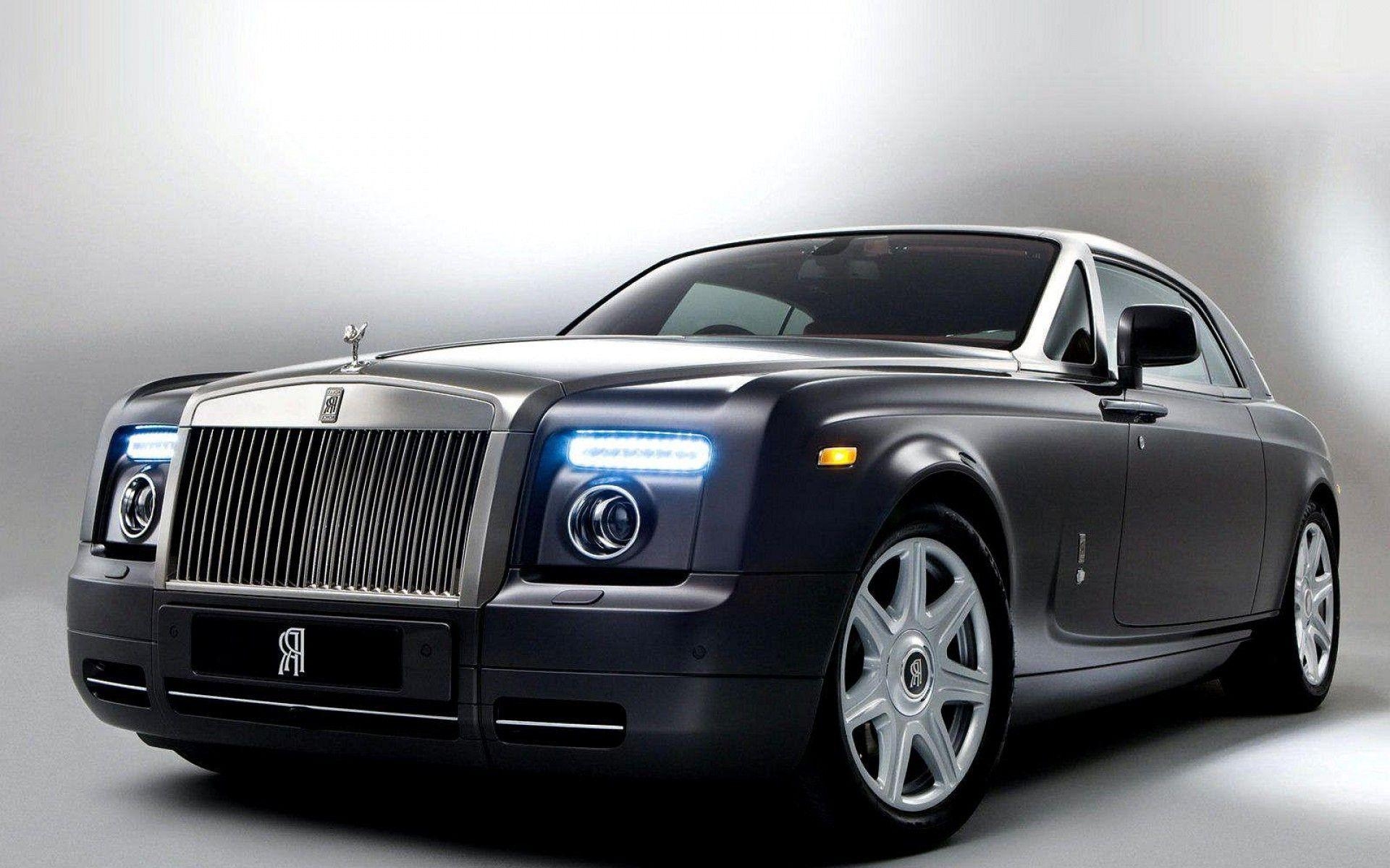 1920x1200 Black Car Rolls Royce Phantom, Desktop