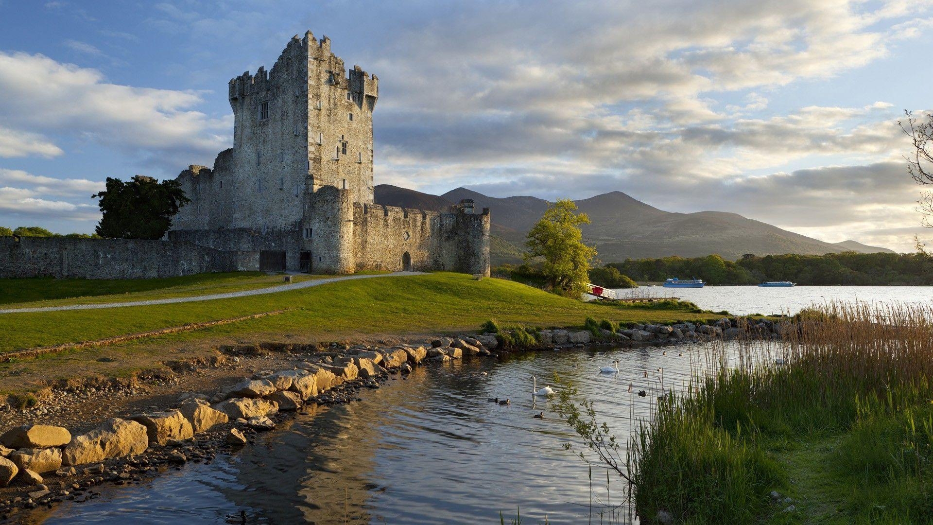 1920x1080 Wallpaper For > Irish Castle Wallpaper, Desktop