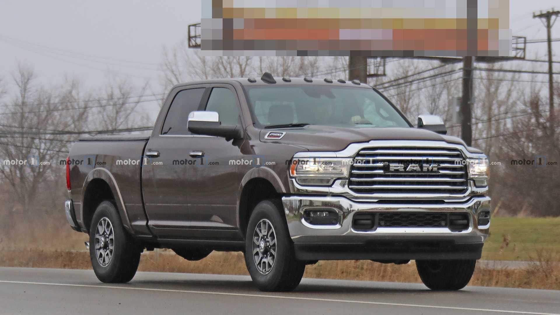 1920x1080 Ram HD Pickup Convoy Spied Completely Uncovered, Desktop