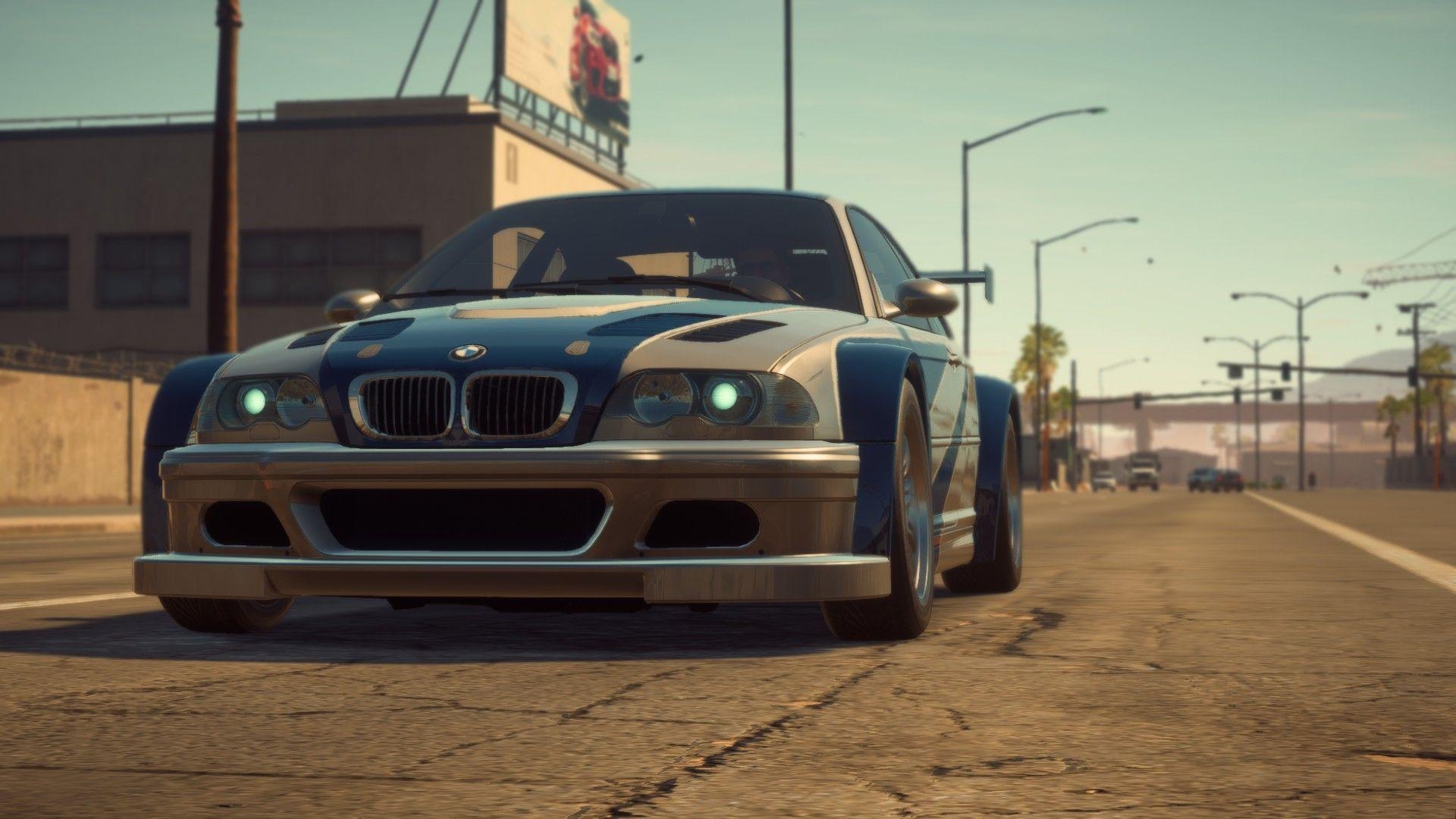 1920x1080 The player's BMW M3 E46 GTR from Most Wanted 2005 1, Desktop