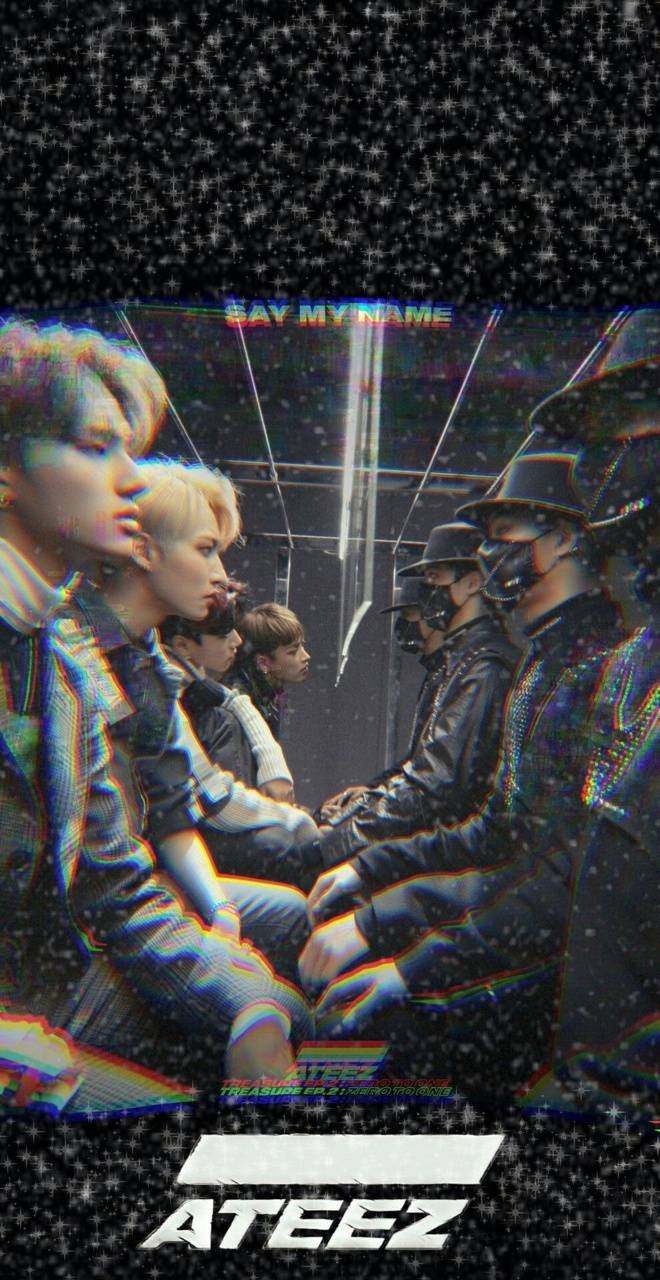 660x1280 Ateez Say My Name Wallpaper, Phone