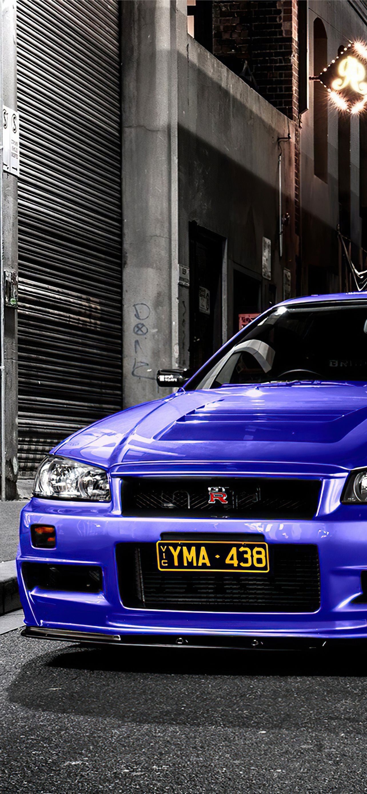 1290x2780 nissan skyline gt r r34 iPhone Wallpaper Free Download, Phone