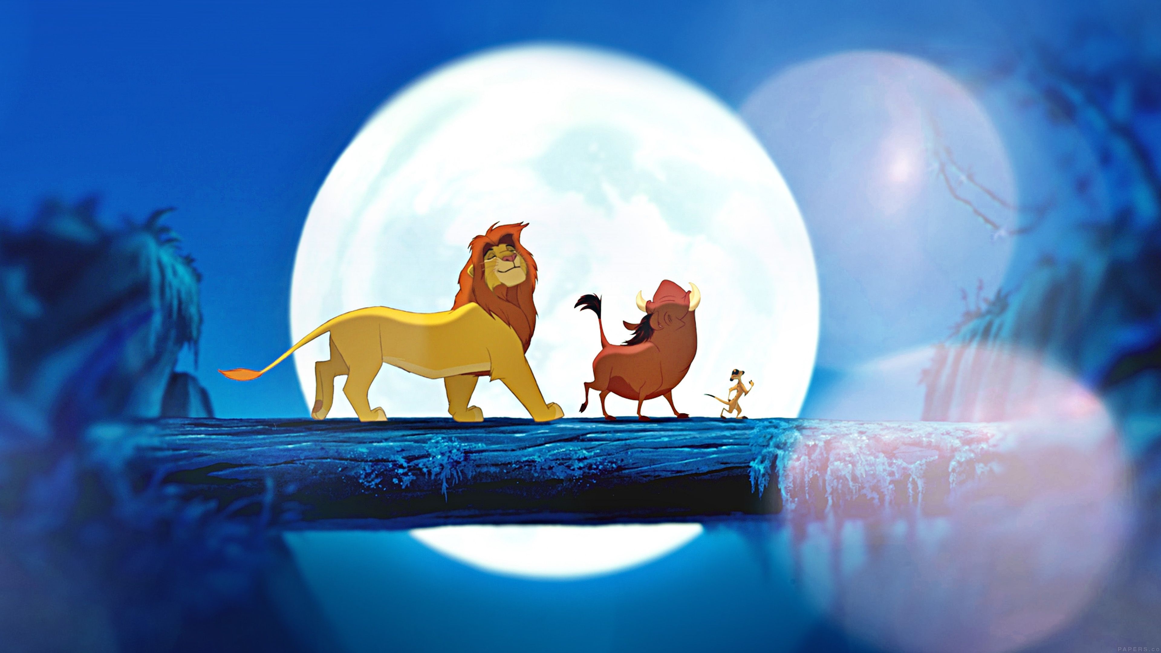 3840x2160 wallpaper for desktop, laptop. lionking flare hakuna matata, Desktop