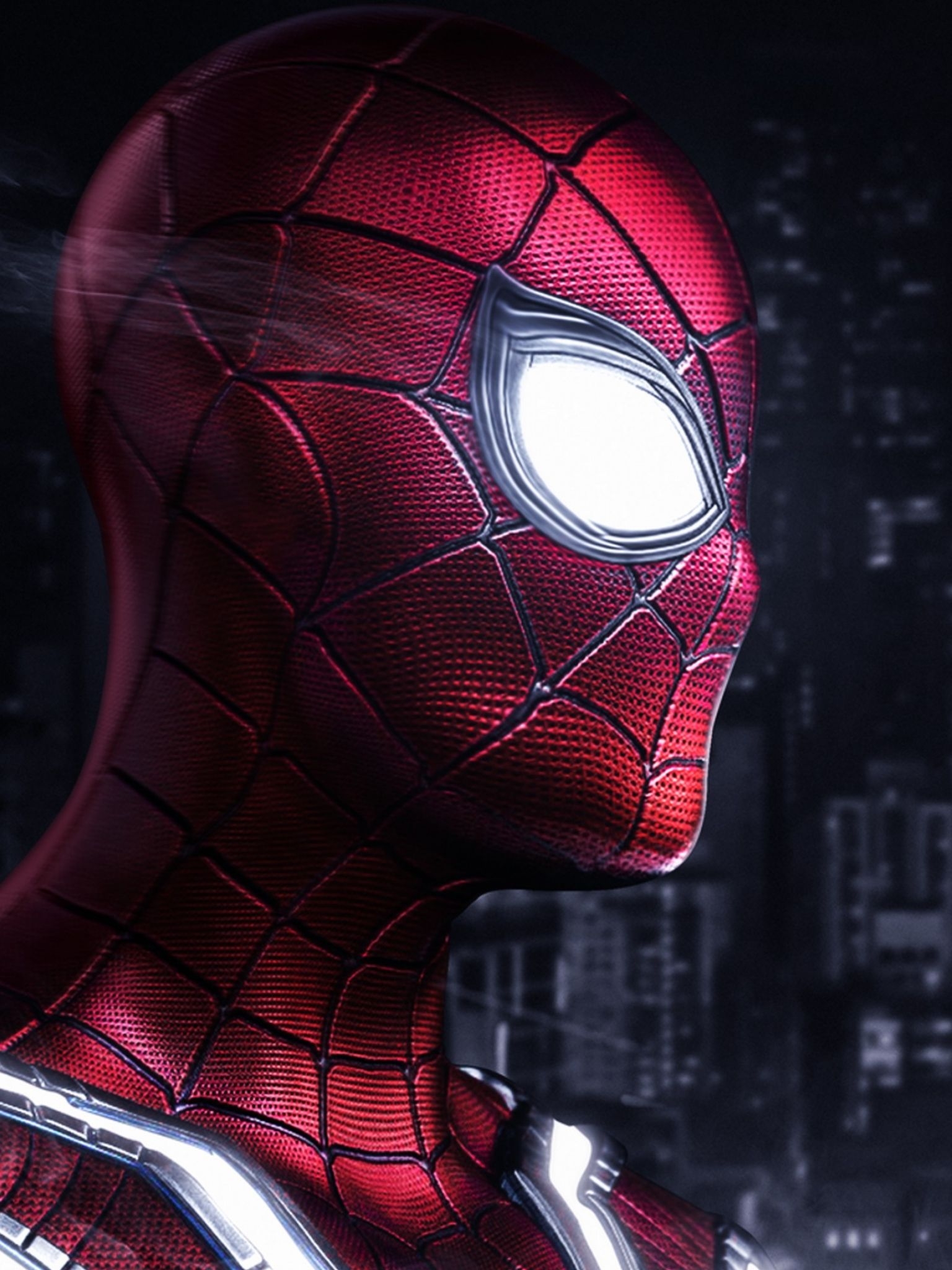 1540x2050 Free download Wallpaper Marvels Spider Man Iron Spider Artwork 4K, Phone