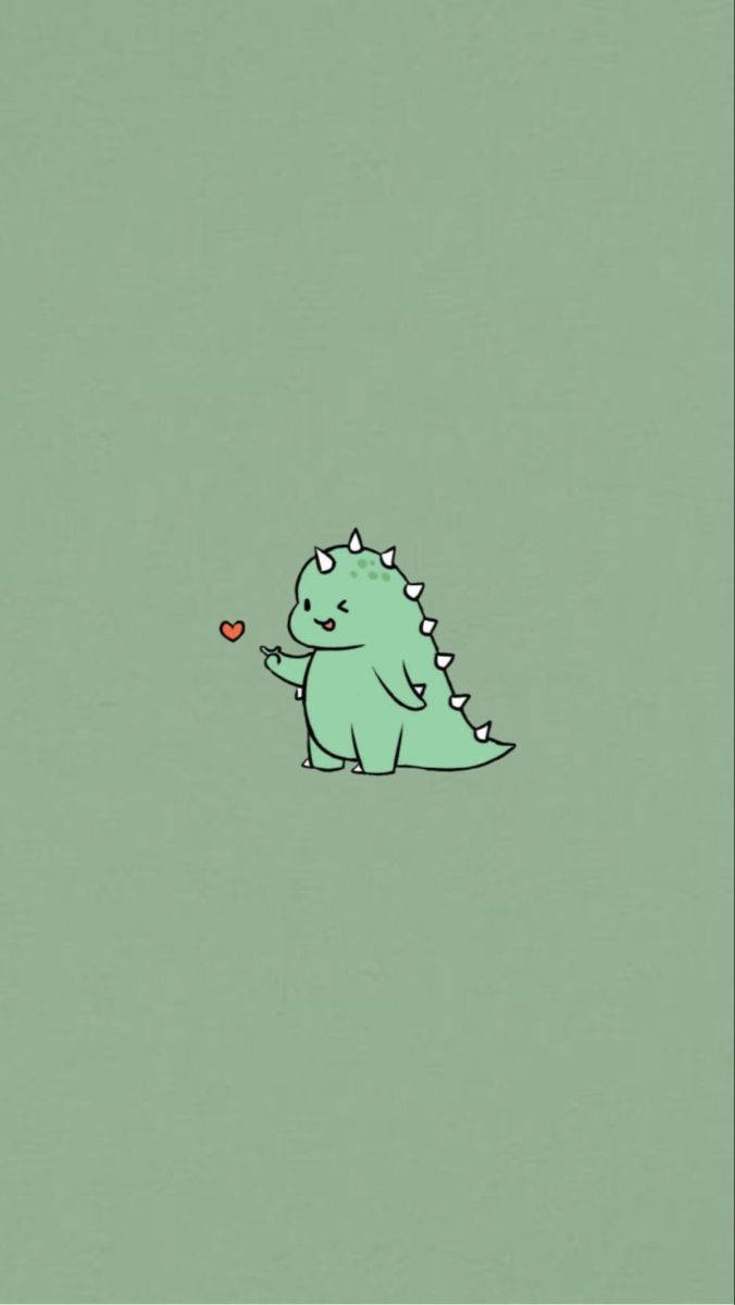 680x1200 Cute Dinosaur Phone Wallpaper, Phone