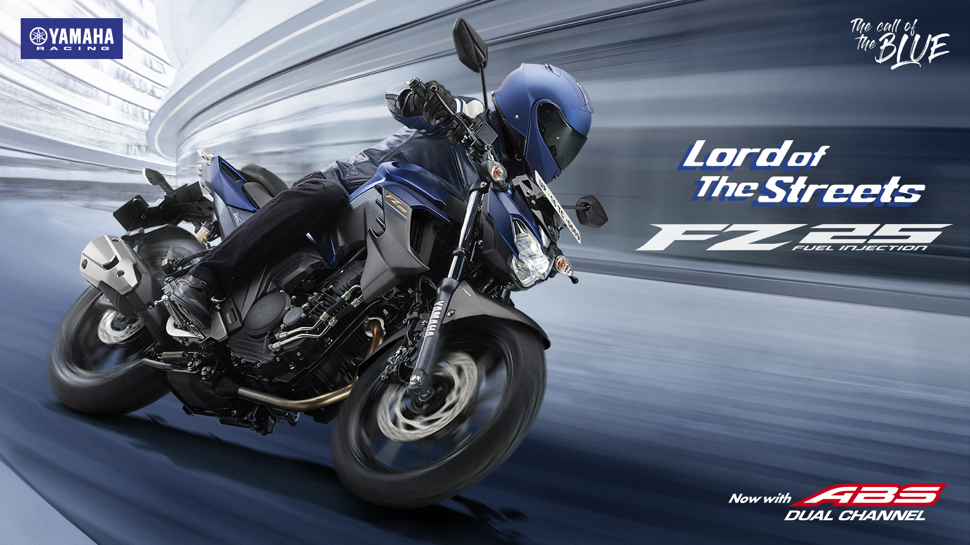 1920x1080 Yamaha FZ 25 FI with dual channel ABS, Colours, Features, Desktop