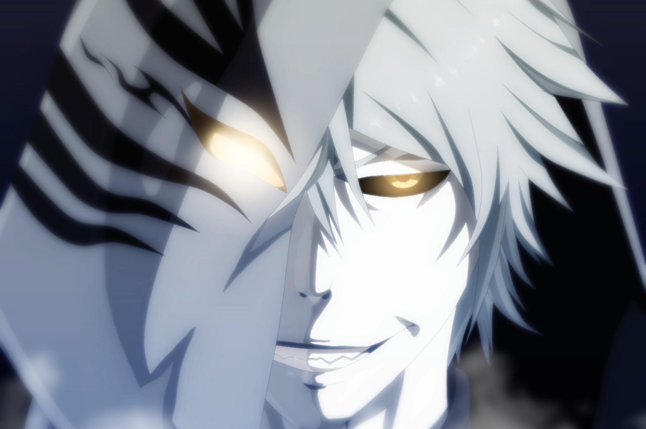 2100x1400 Hollow Ichigo, Zangetsu (Bleach), Ichigo Kurosaki Gallery HD Wallpaper, Desktop