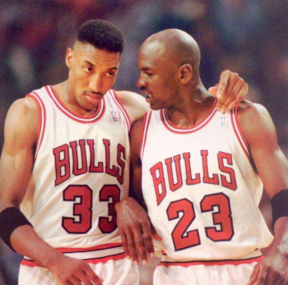 1000x990 Scottie Pippen and Michael Jordan.classic Bulls. Sports, Desktop