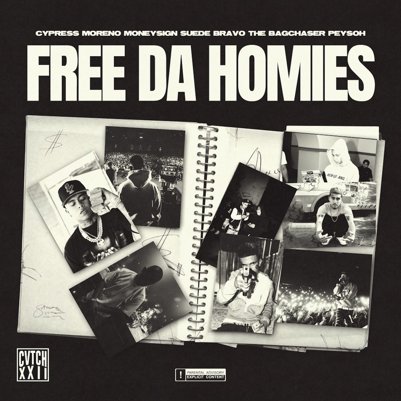 1400x1400 Free DA Homies by Cypress Moreno, MoneySign Suede, Bravo the Bagchaser and Peysoh on Beatsource, Phone