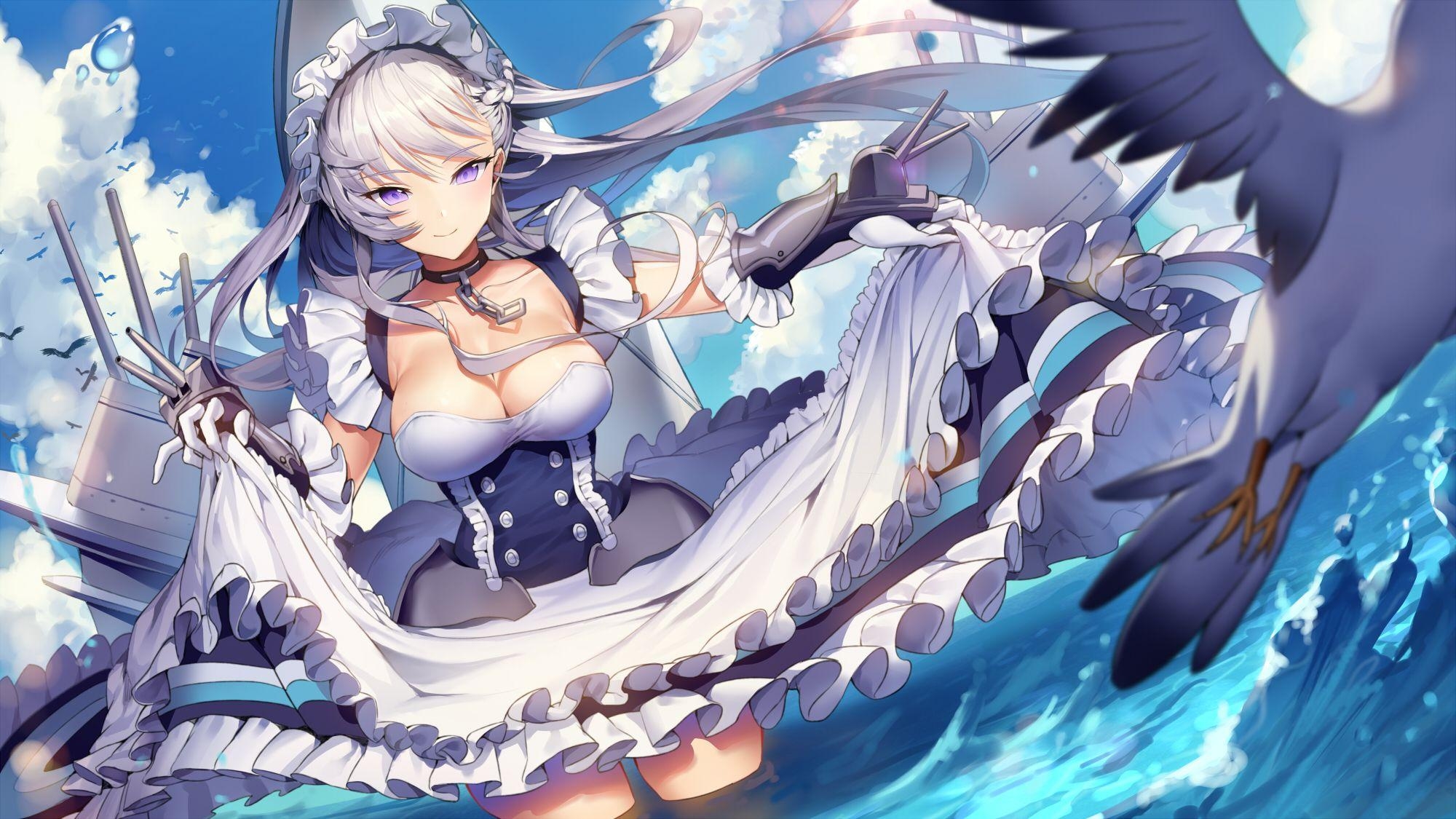 2000x1130 Azur Lane HD Wallpaper, Desktop