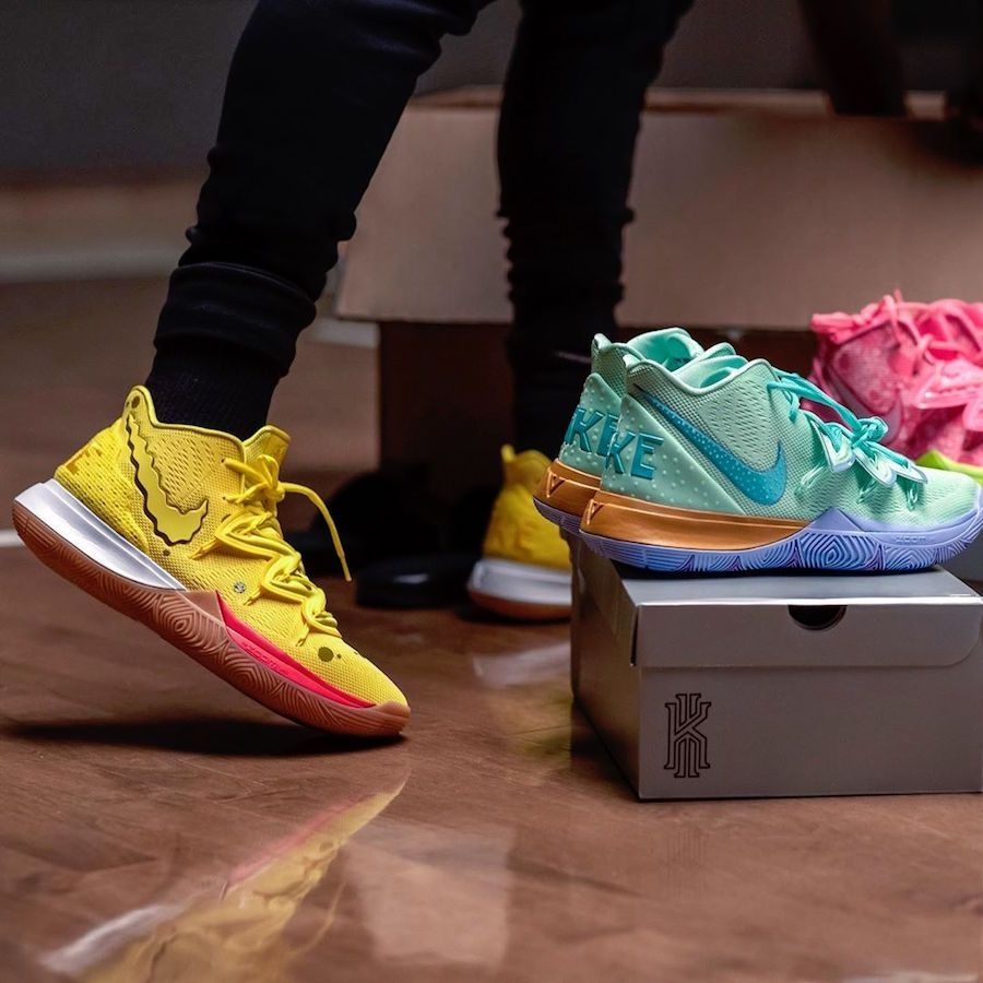 900x900 Nike Kyrie 5 Spongebob Release Info, Phone