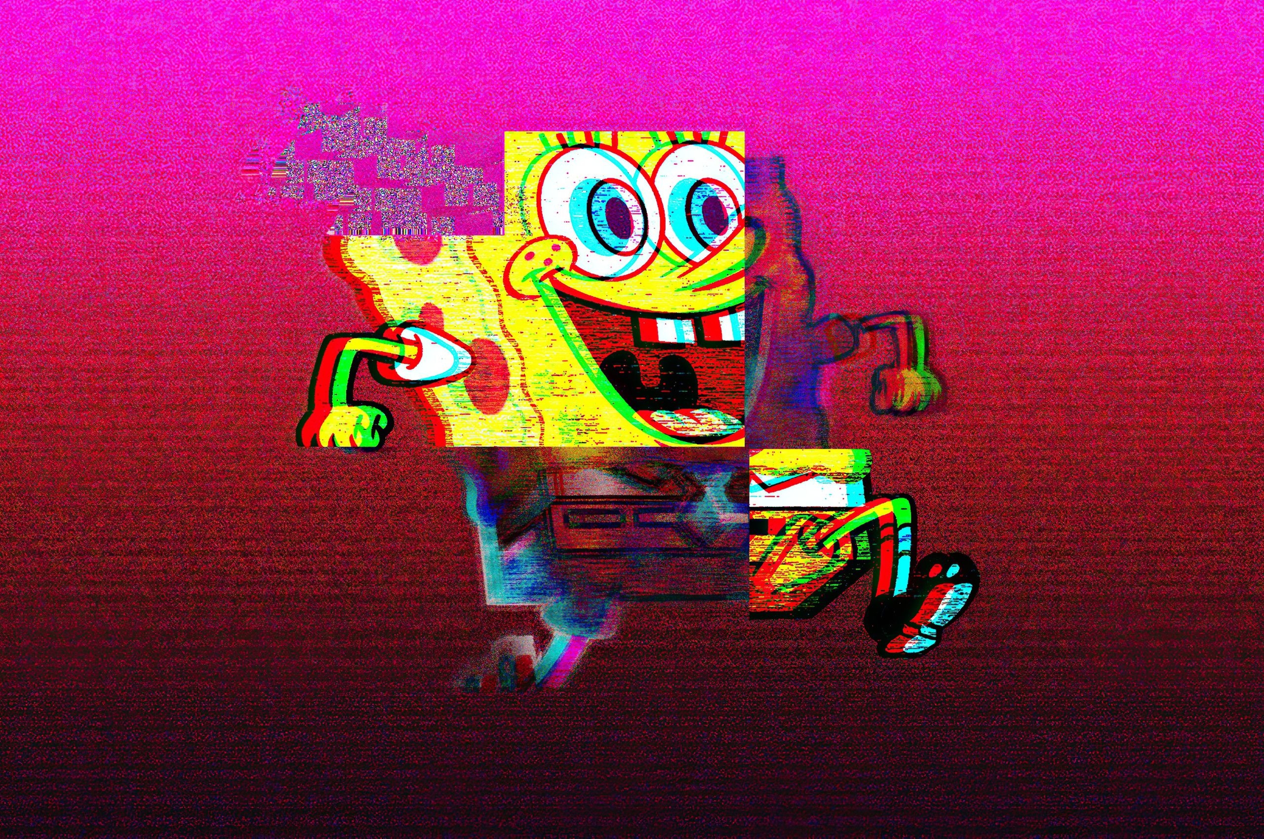 2560x1700 Spongebob Vaporwave 4k.hdqwalls.com, Desktop