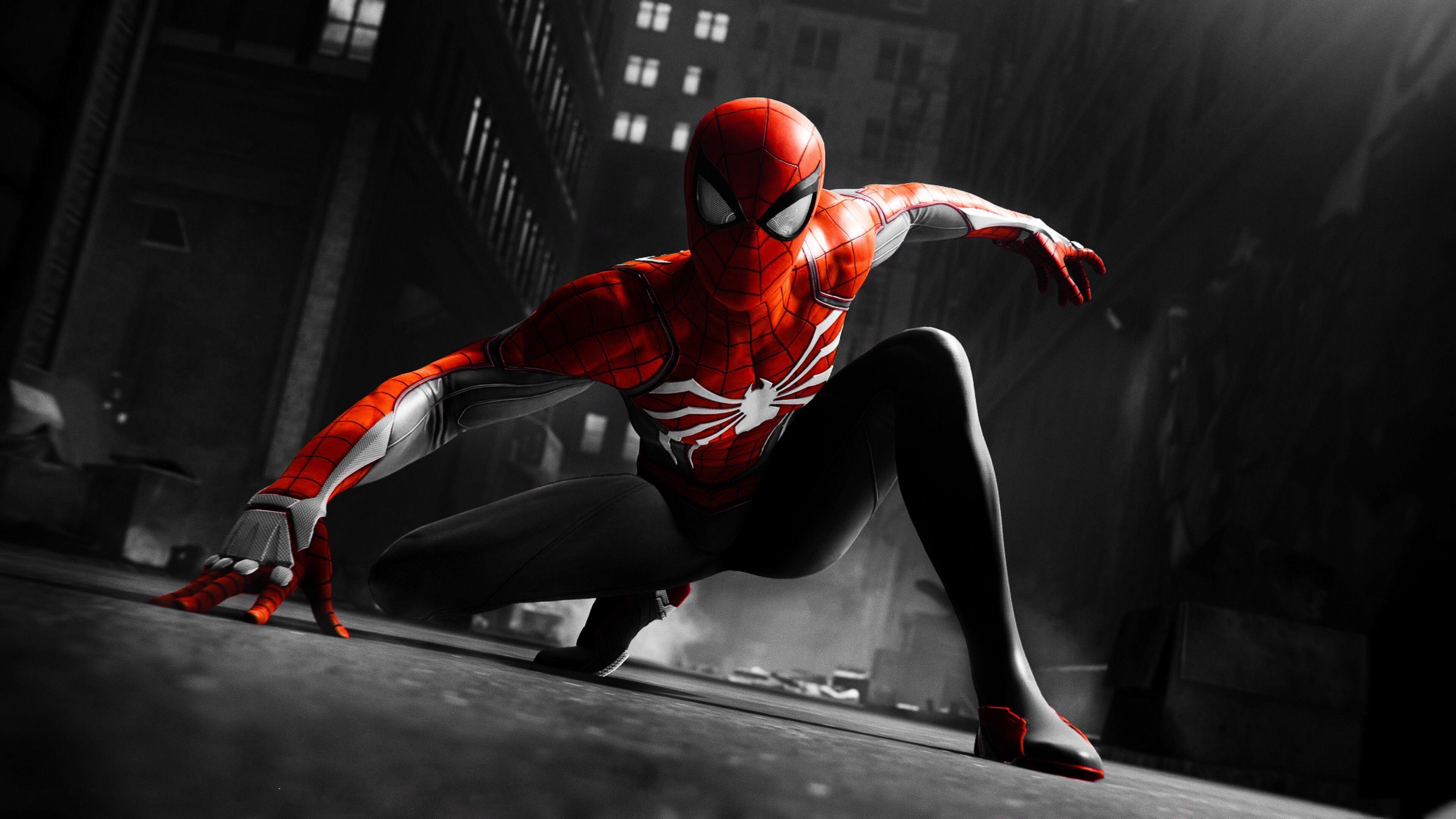 3840x2160 Black And Red Spider Man Wallpaper Free Black And Red Spider Man Background, Desktop