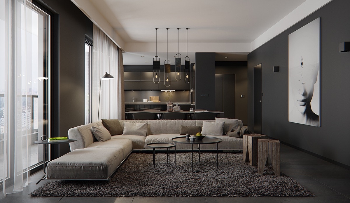 1200x700 Luxury Styles: 6 Dark and Daring Interiors, Desktop