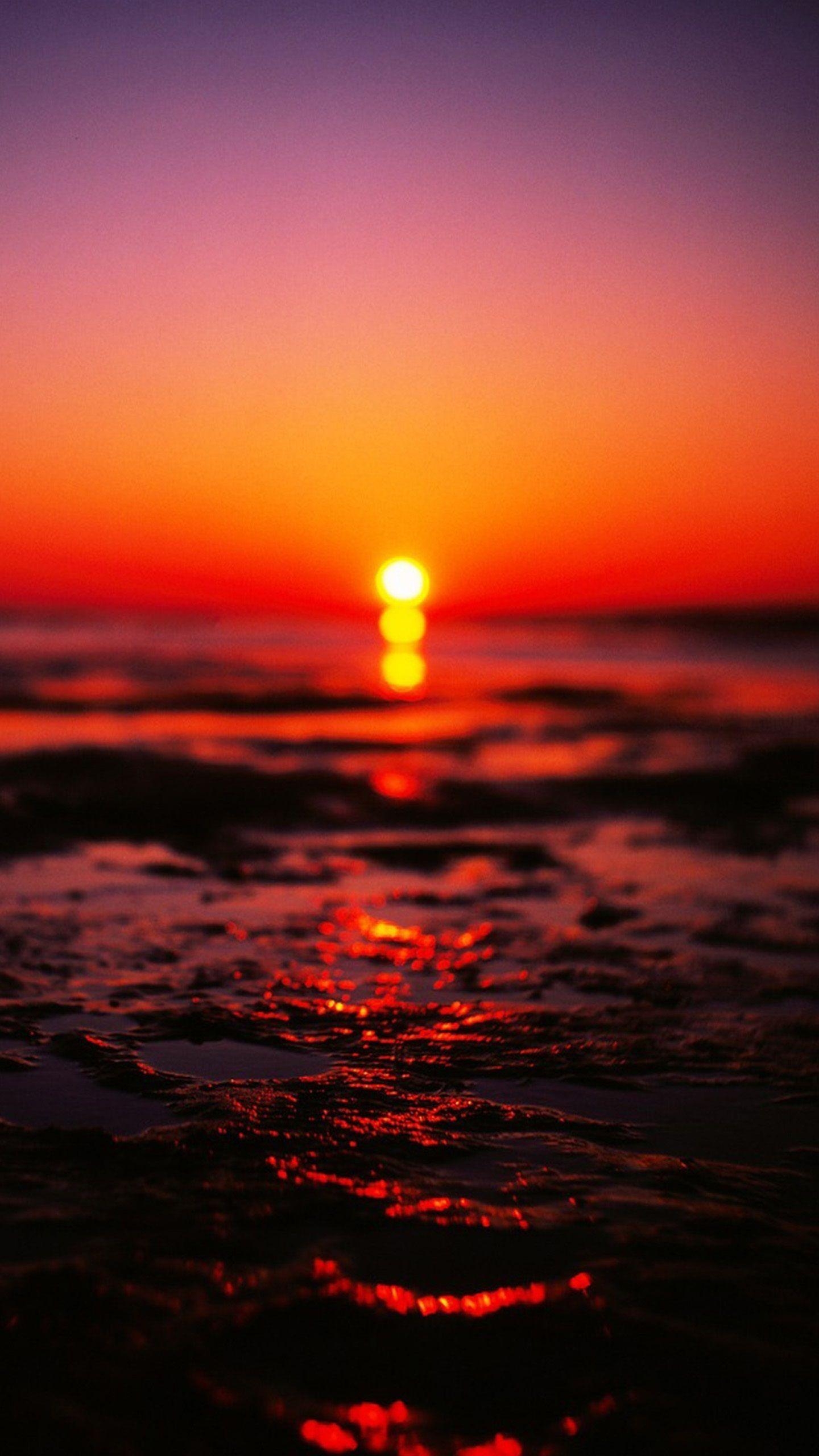 1440x2560 Blurry Sunset wallpaper (36 Wallpaper), Phone