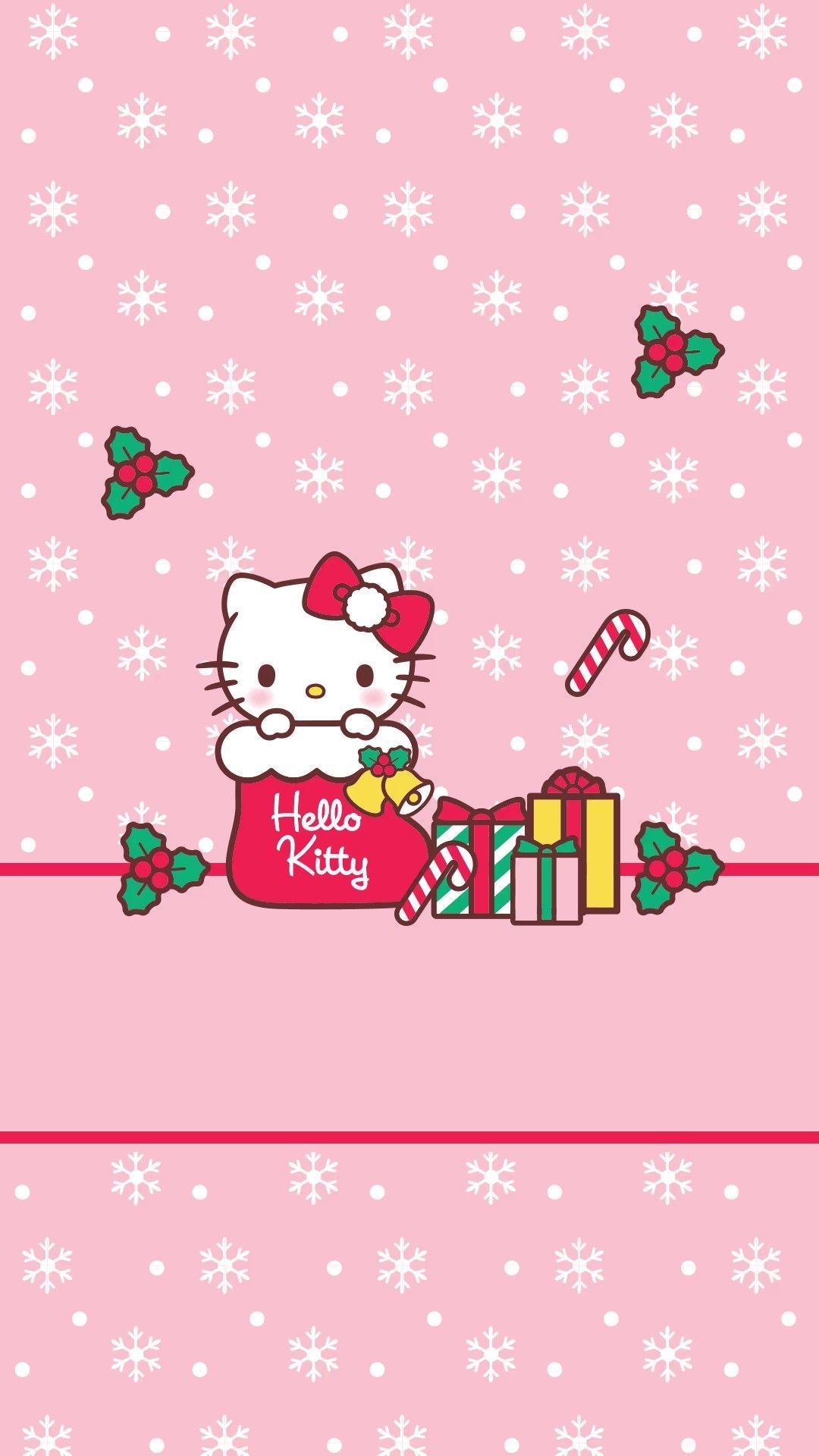 1080x1920 Hello Kitty Christmas Wallpaper, HD Hello Kitty Christmas Background on WallpaperBat, Phone