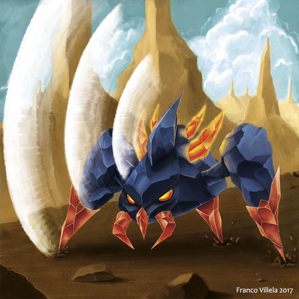 1000x1000 Boldore fan art for Art Pokedex Mx, Franco Villela, Phone