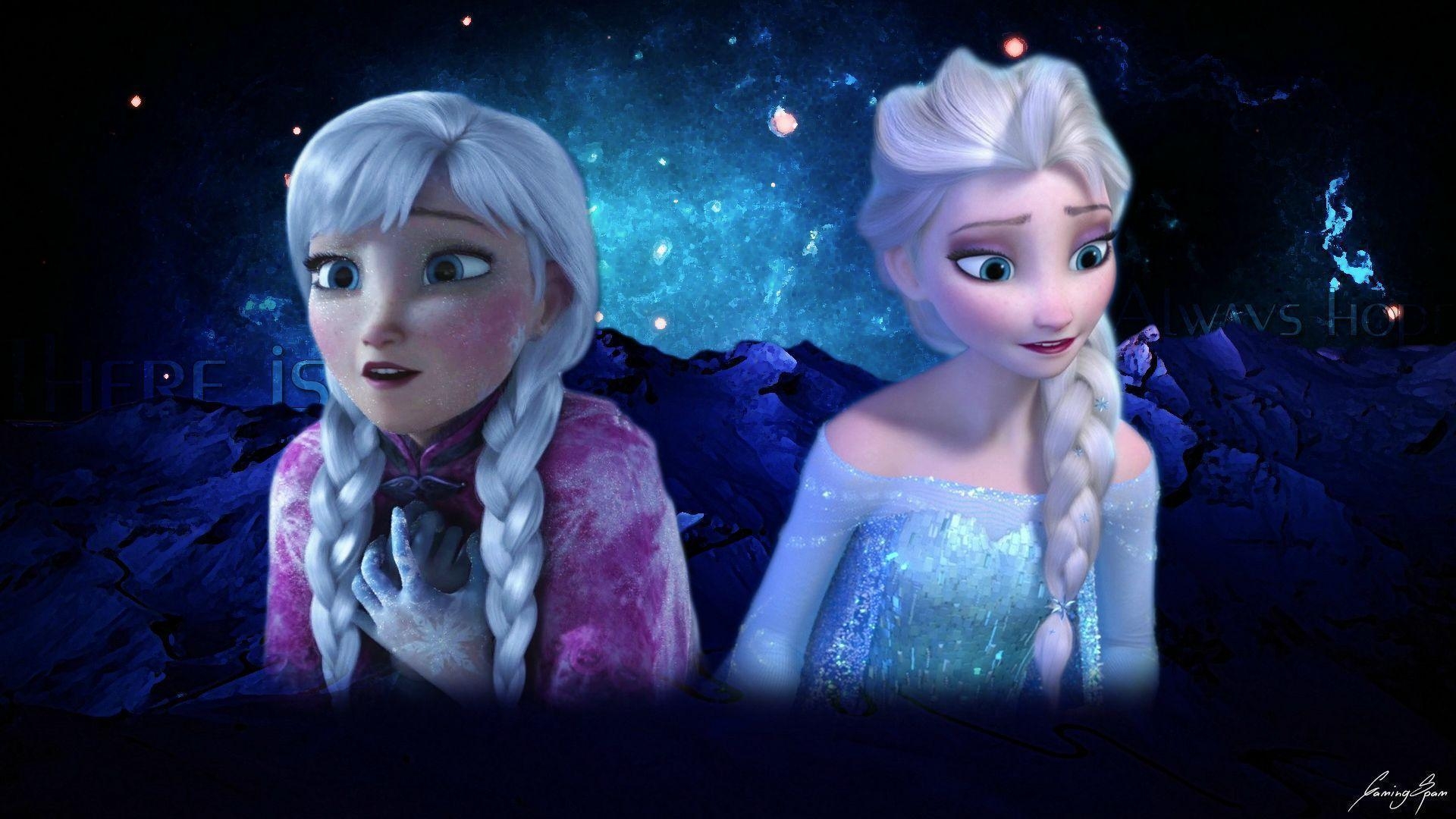 1920x1080 Elsa And Anna Wallpaper HD, Desktop