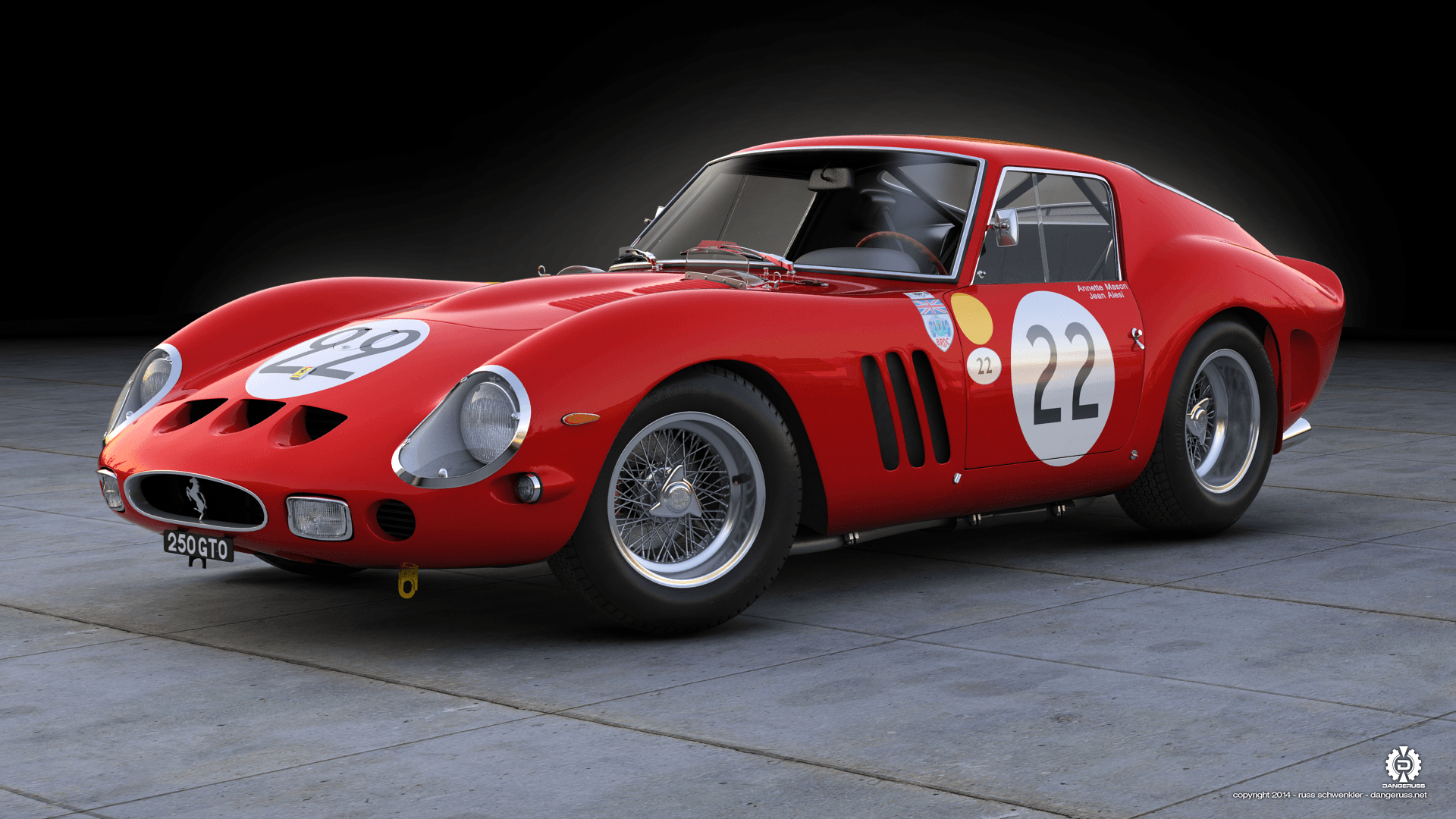 1920x1080 ferrari 250 GTO Wallpaper 18 X 1080, Desktop