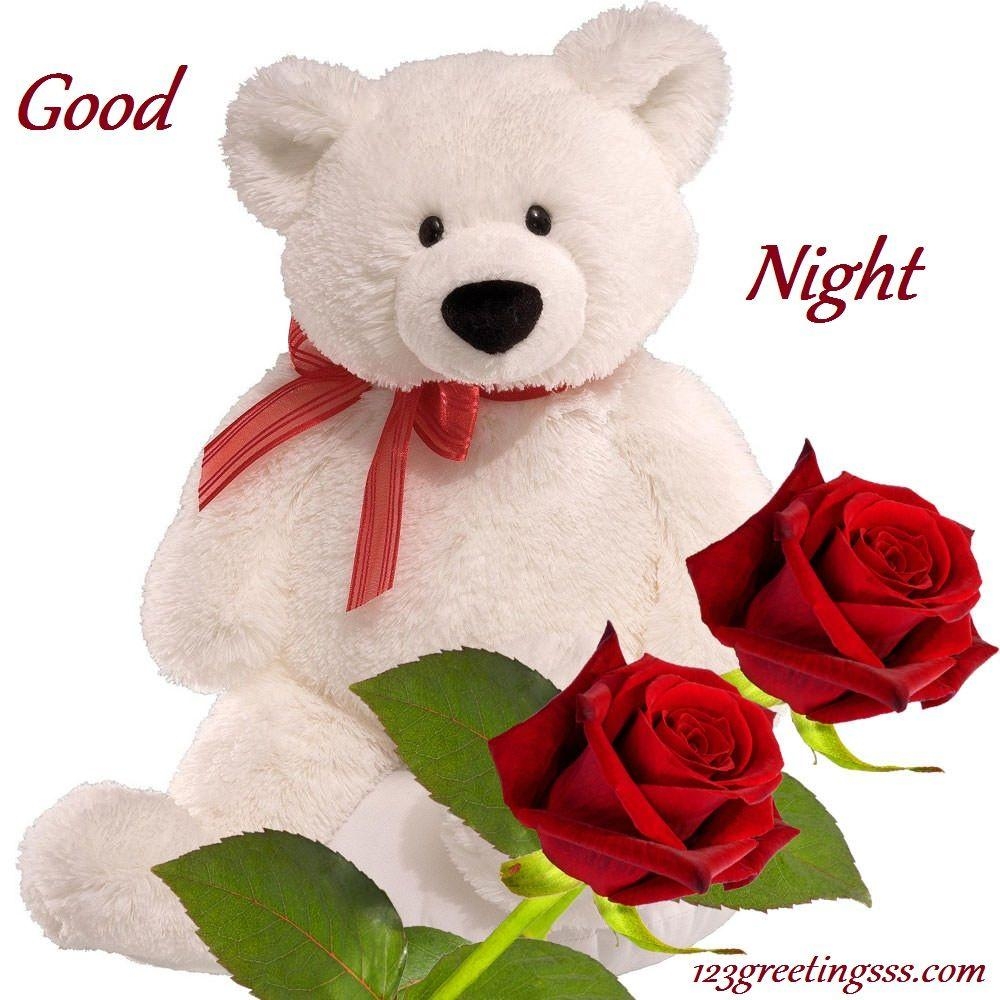 1000x1000 Good Night Teddy Bear Wallpaper, Phone