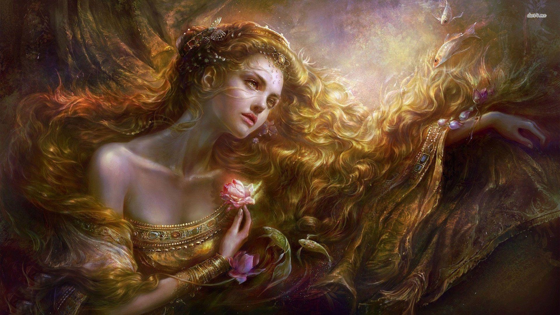 1920x1080 Fantasy Princess Wallpaper, Desktop