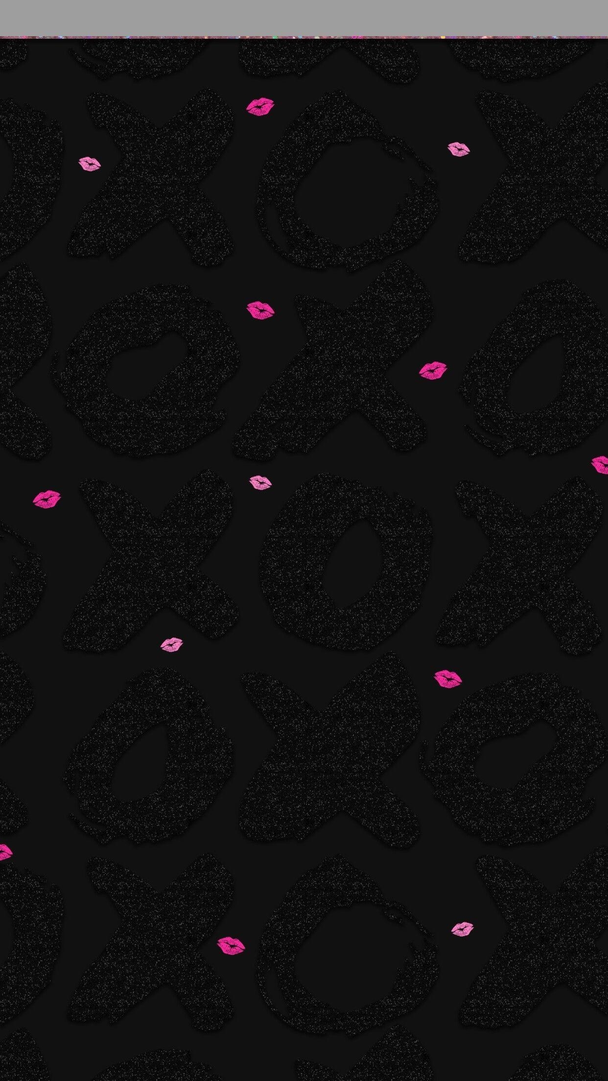 1250x2210 Hello Kitty Black and Pink Wallpaper, Phone