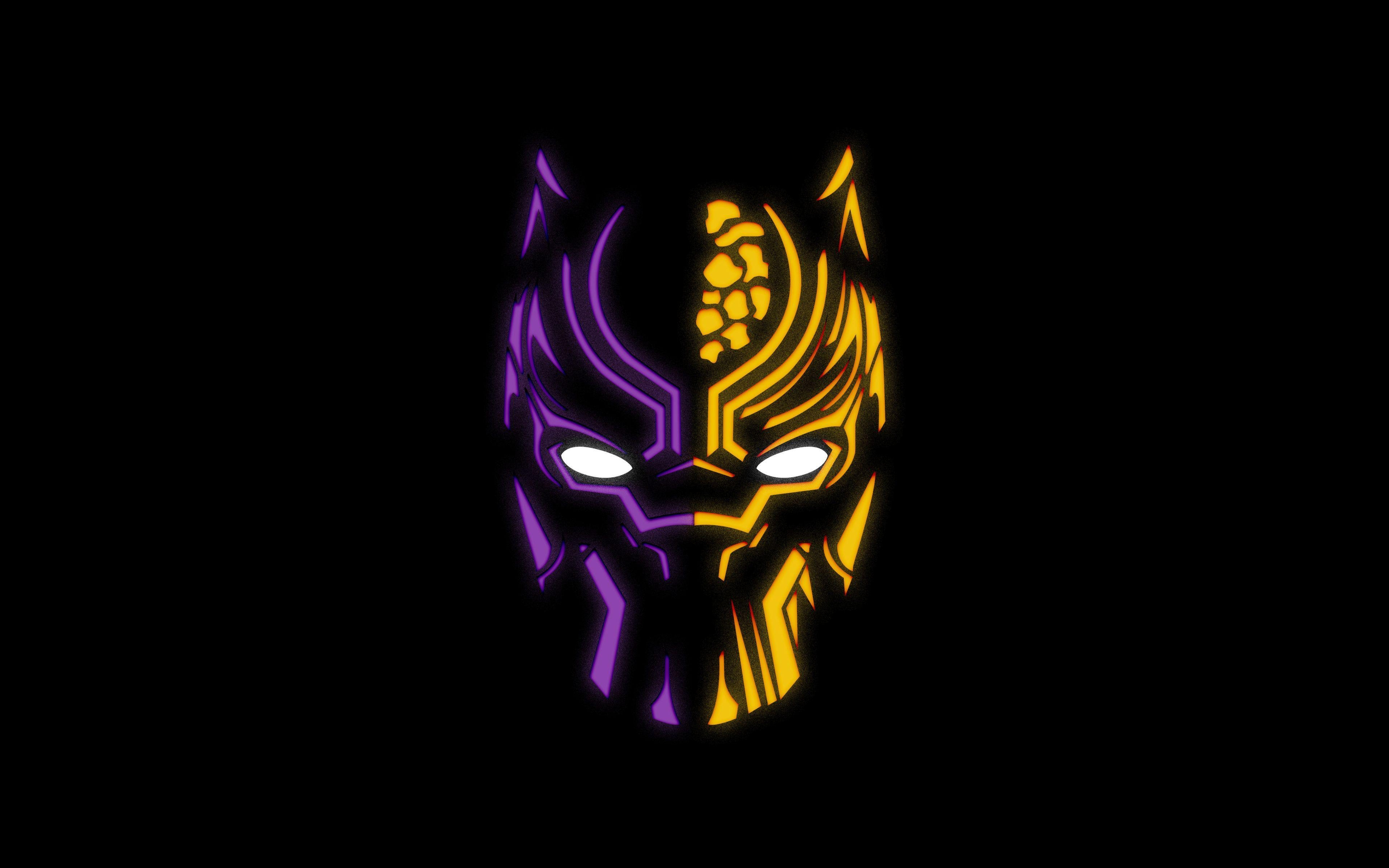 3840x2400 Art Black Panther Wallpaper Free Art Black Panther Background, Desktop