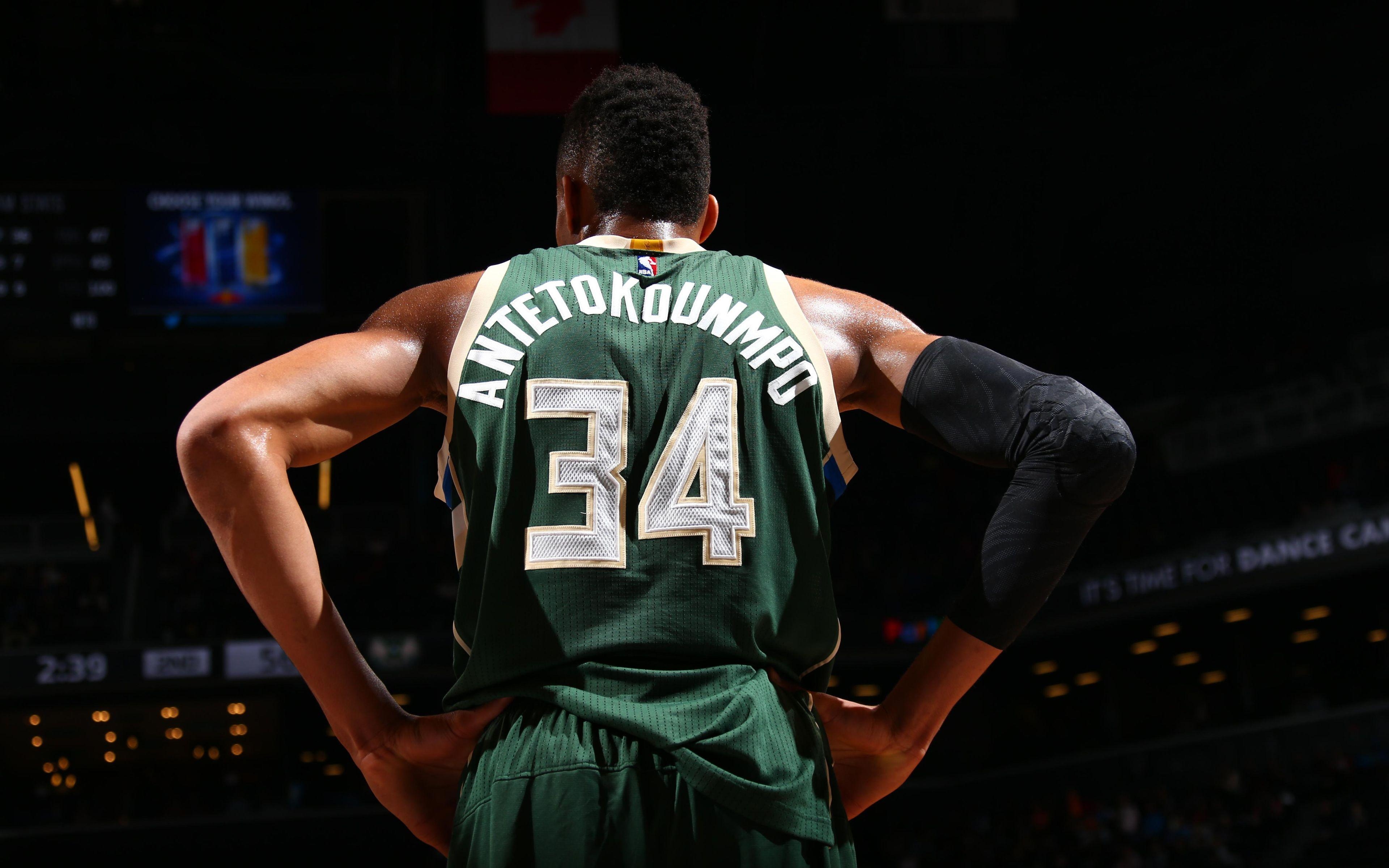 3840x2400 Download wallpaper Giannis Antetokounmpo, Greek basketball player, Desktop