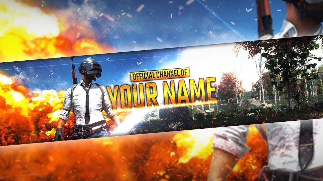 1280x720 FREE PUBG Youtube Banner (Customizable) + How to edit!, Desktop