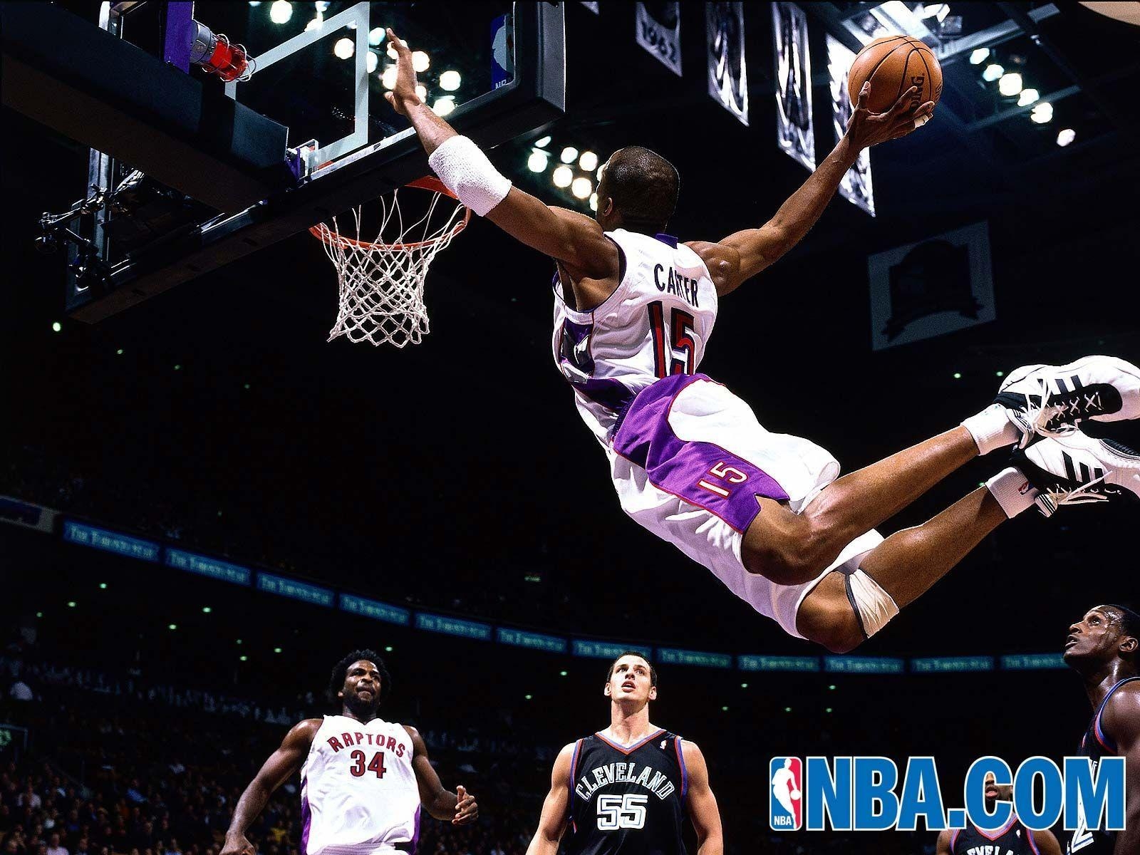 1600x1200 basketball dunks. Best Basketball Wallpaper: Vince Carter Dunk, Desktop