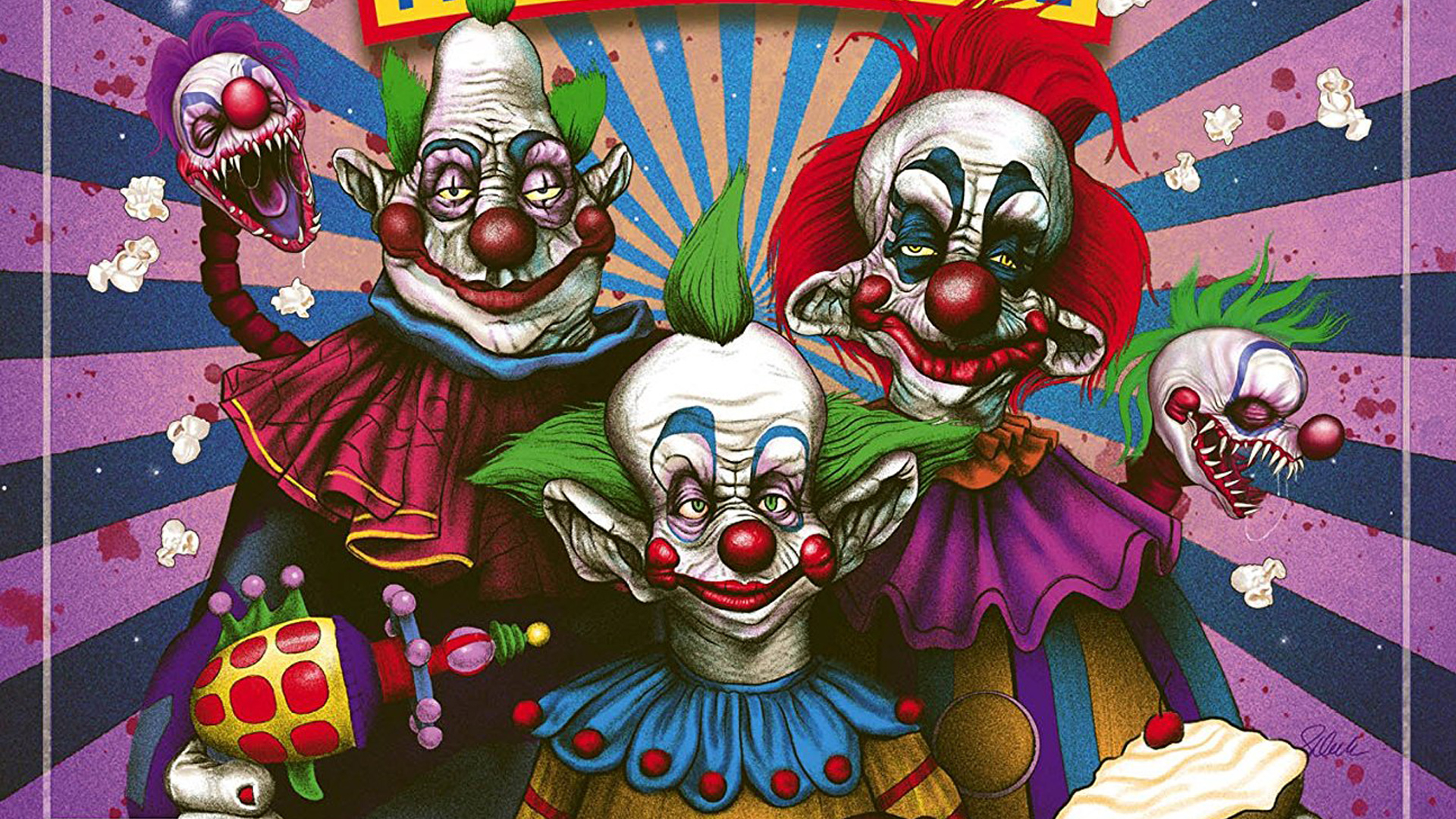 1920x1080 Killer Klowns From Outer Space Blu Ray DVD Reviews. Popzara, Desktop