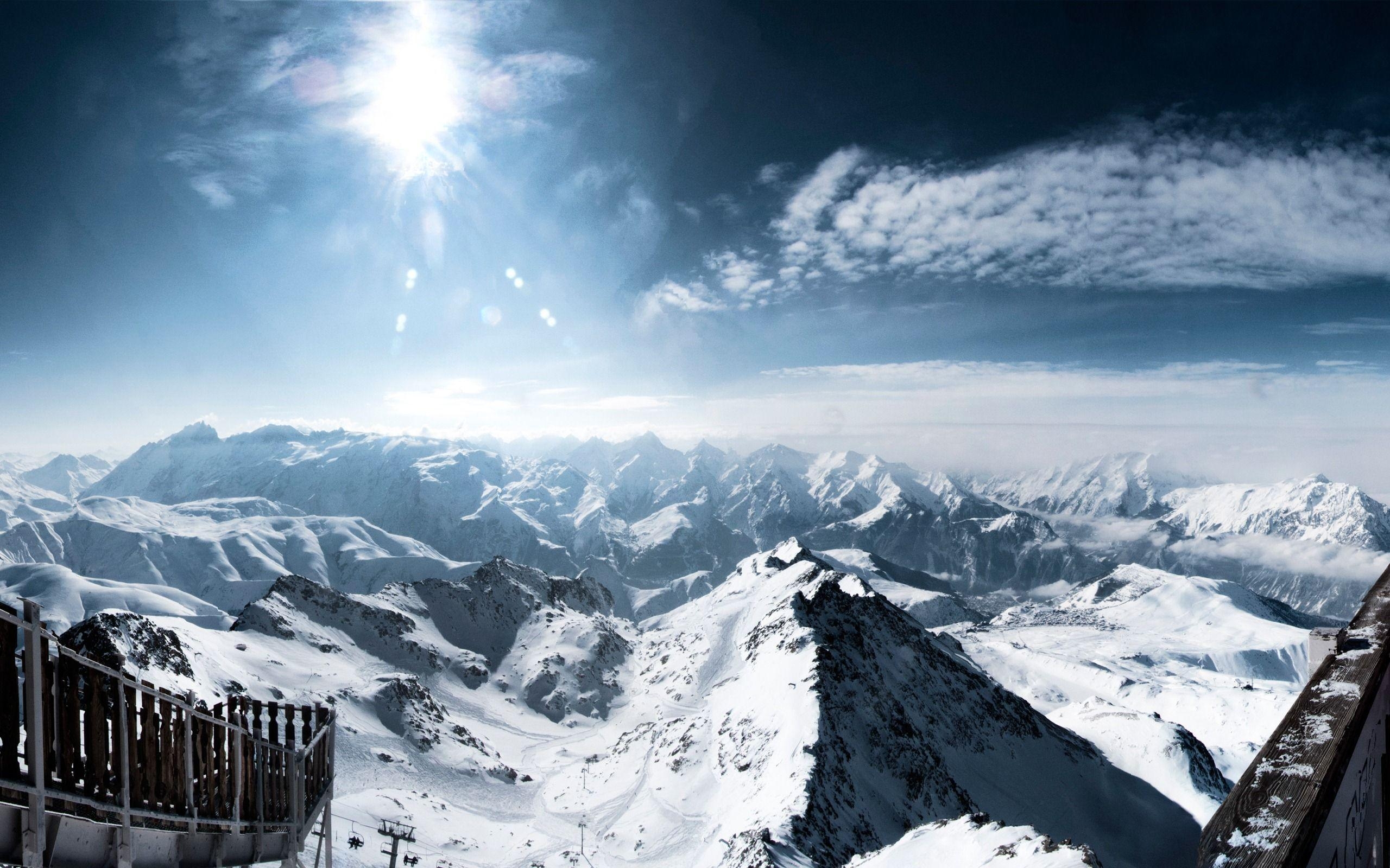 2560x1600 Snow Mountain Wallpaper 16539  px HDWallSource, Desktop