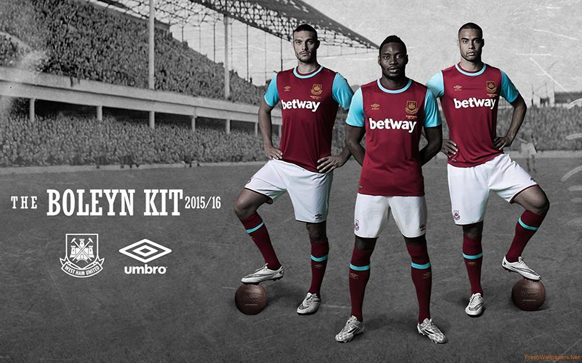 1920x1200 West Ham United Umbro The Boleyn Kit 2015 2016 Wallpaper, Desktop