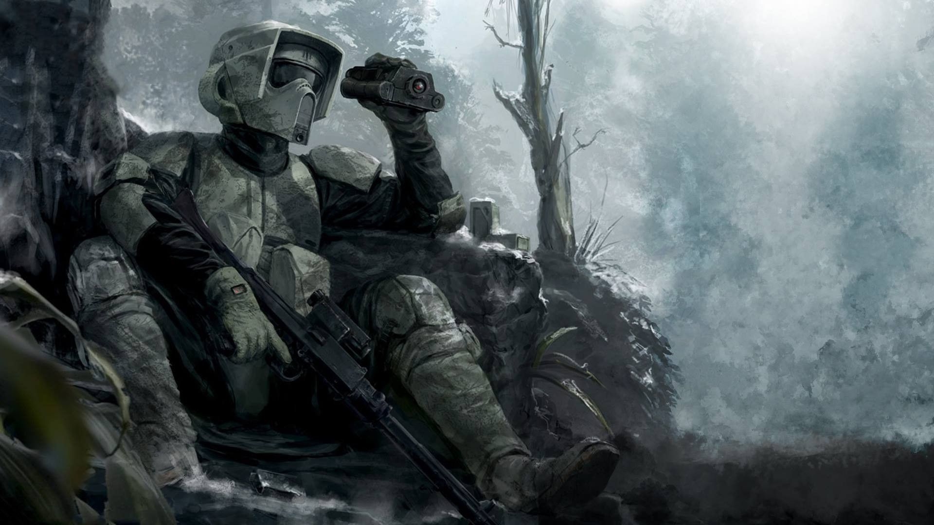 1920x1080 Wallpaper, Star Wars, war, soldier, sniper rifle, army, marines, screenshot,  px, computer wallpaper, pc game, mercenary, reconnaissance, infantry, troop, militia, military organization, visual effects, Desktop