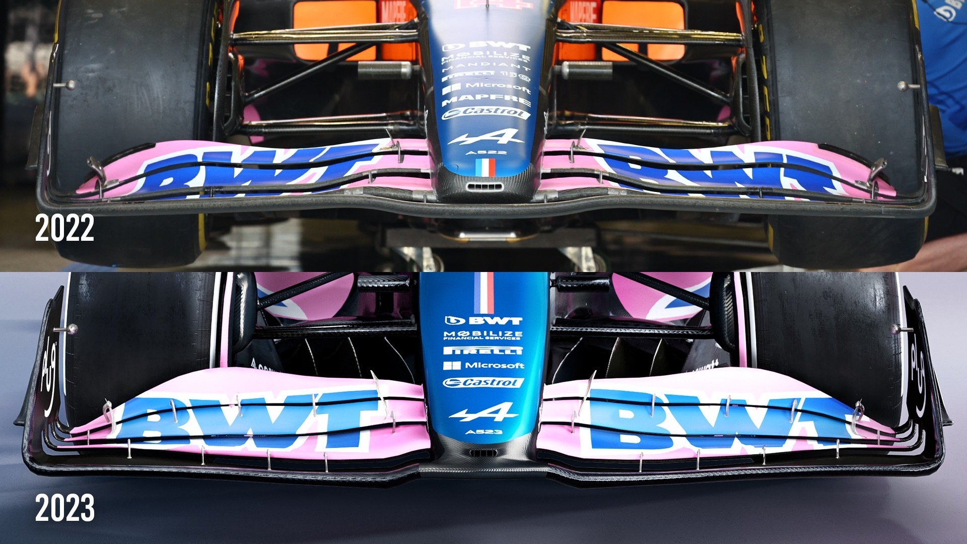 1920x1080 Alpine unveils new A523 at final 2023 F1 car launch, Desktop